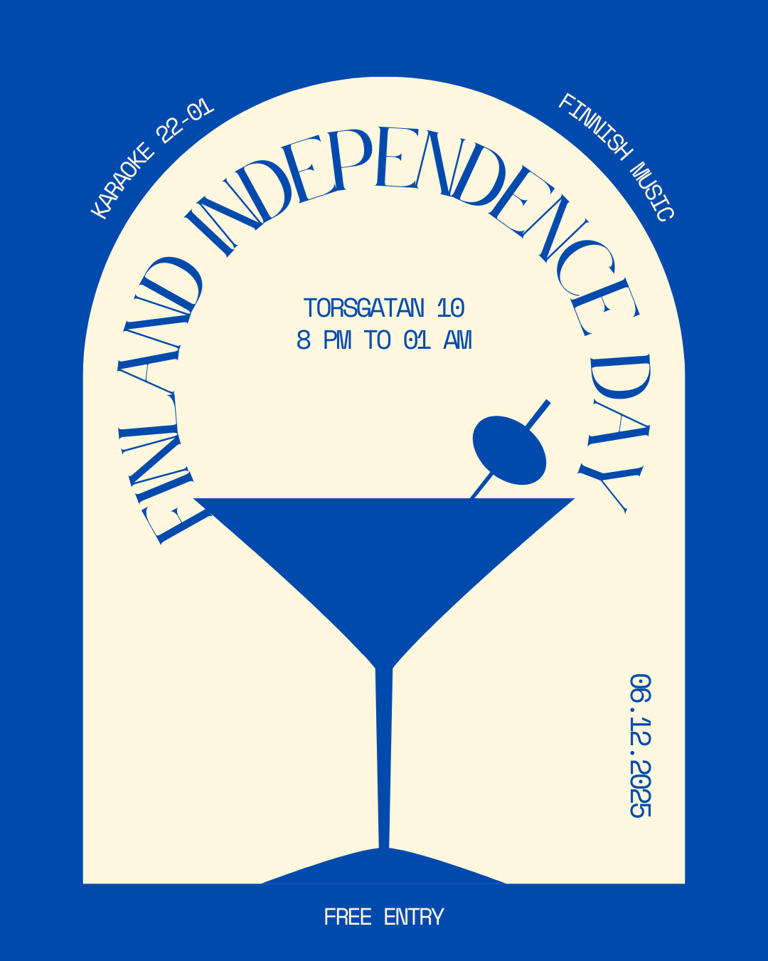 Finnish Independence Day Party — Karaoke, Finnish Playlist, Drinks specialties