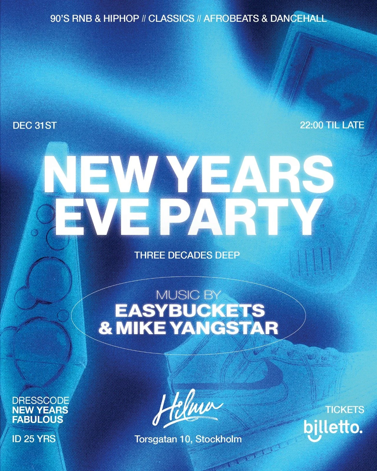 NEW YEARS EVE PARTY AND DINNER