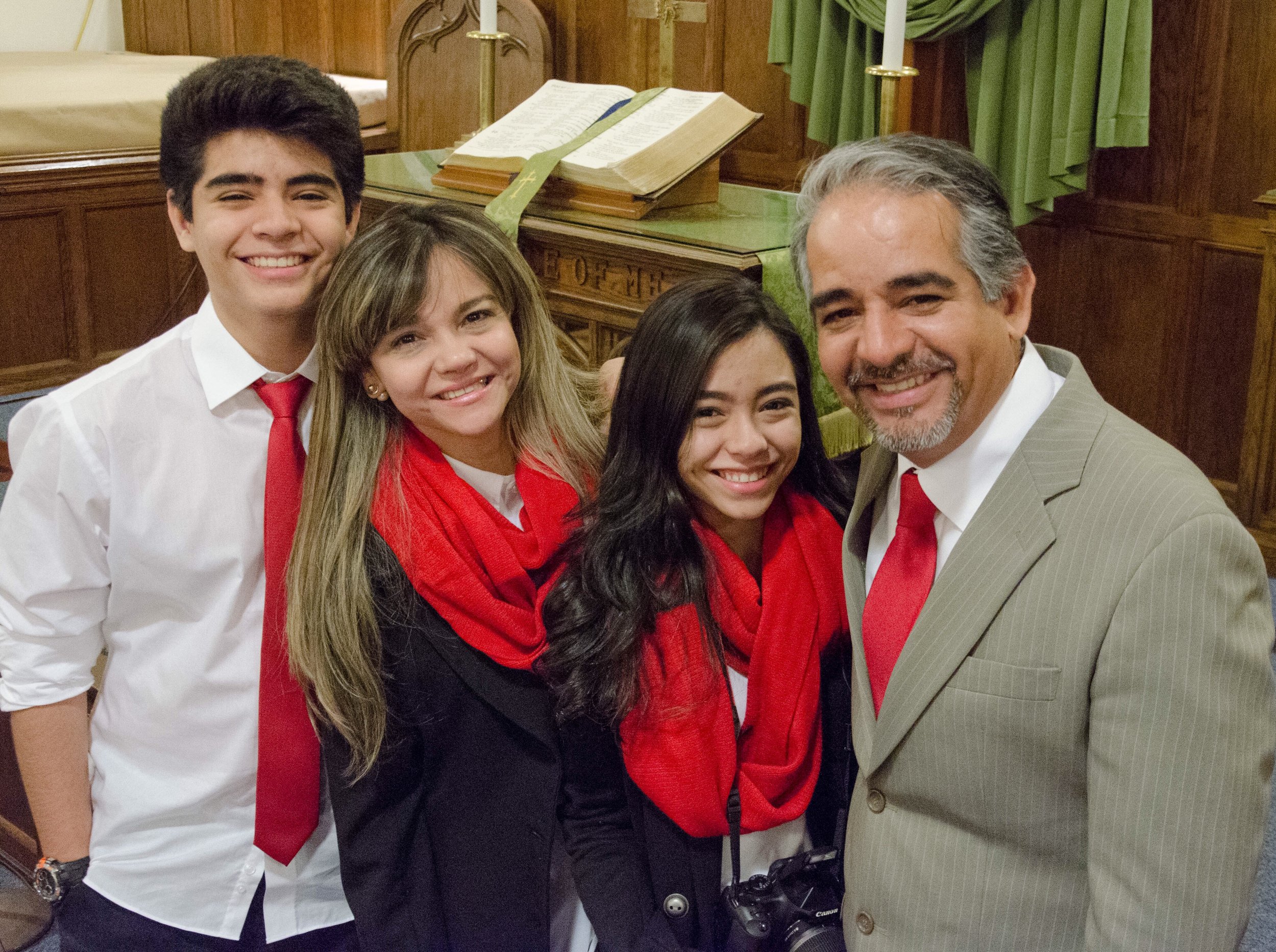 Pastor Ronnie Taques and Family