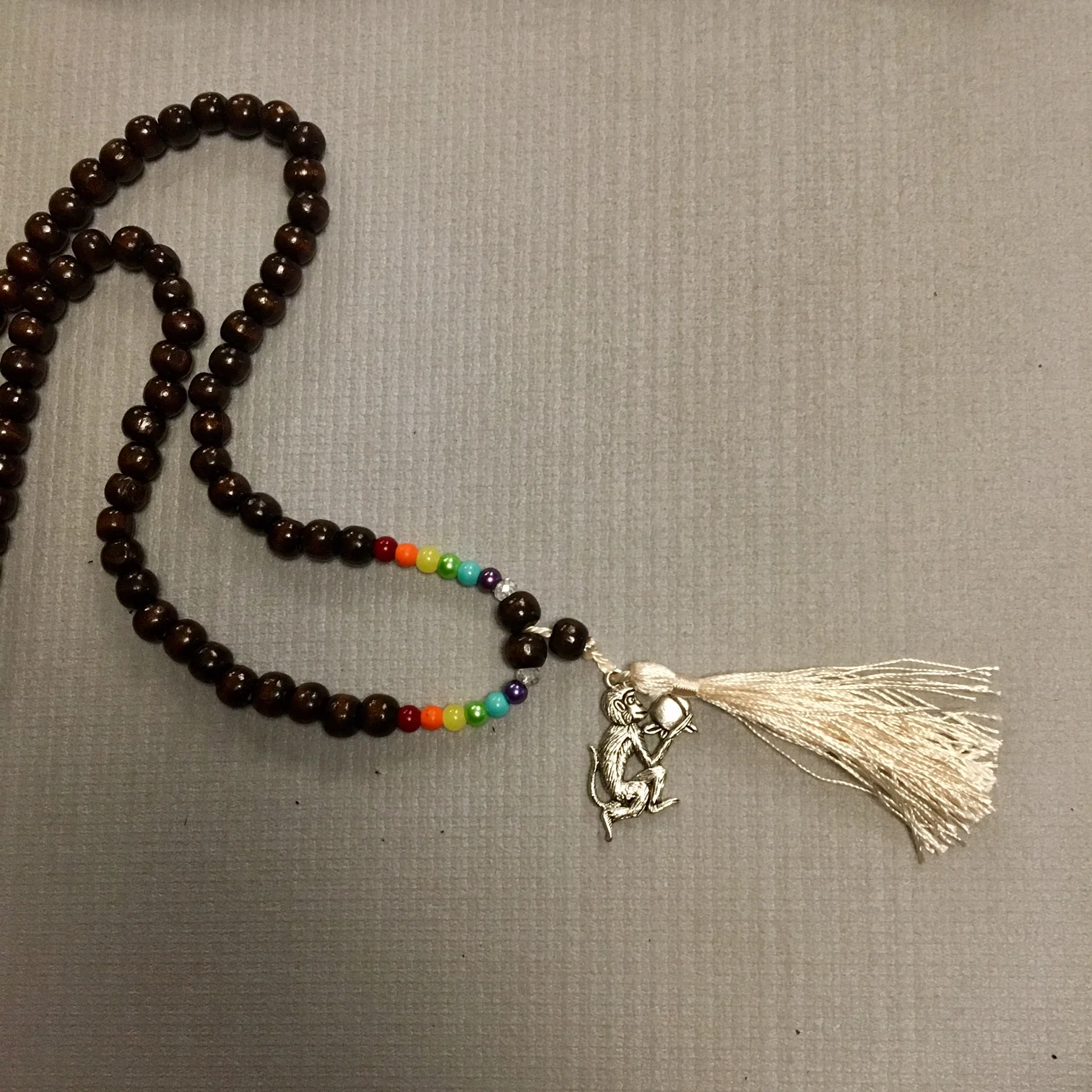 DIY Mala Bead Kit: Dark Wood Beads