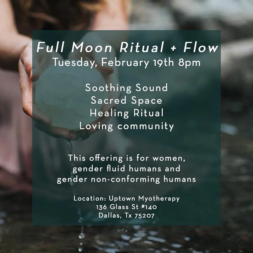 Full Moon Ritual + Flow