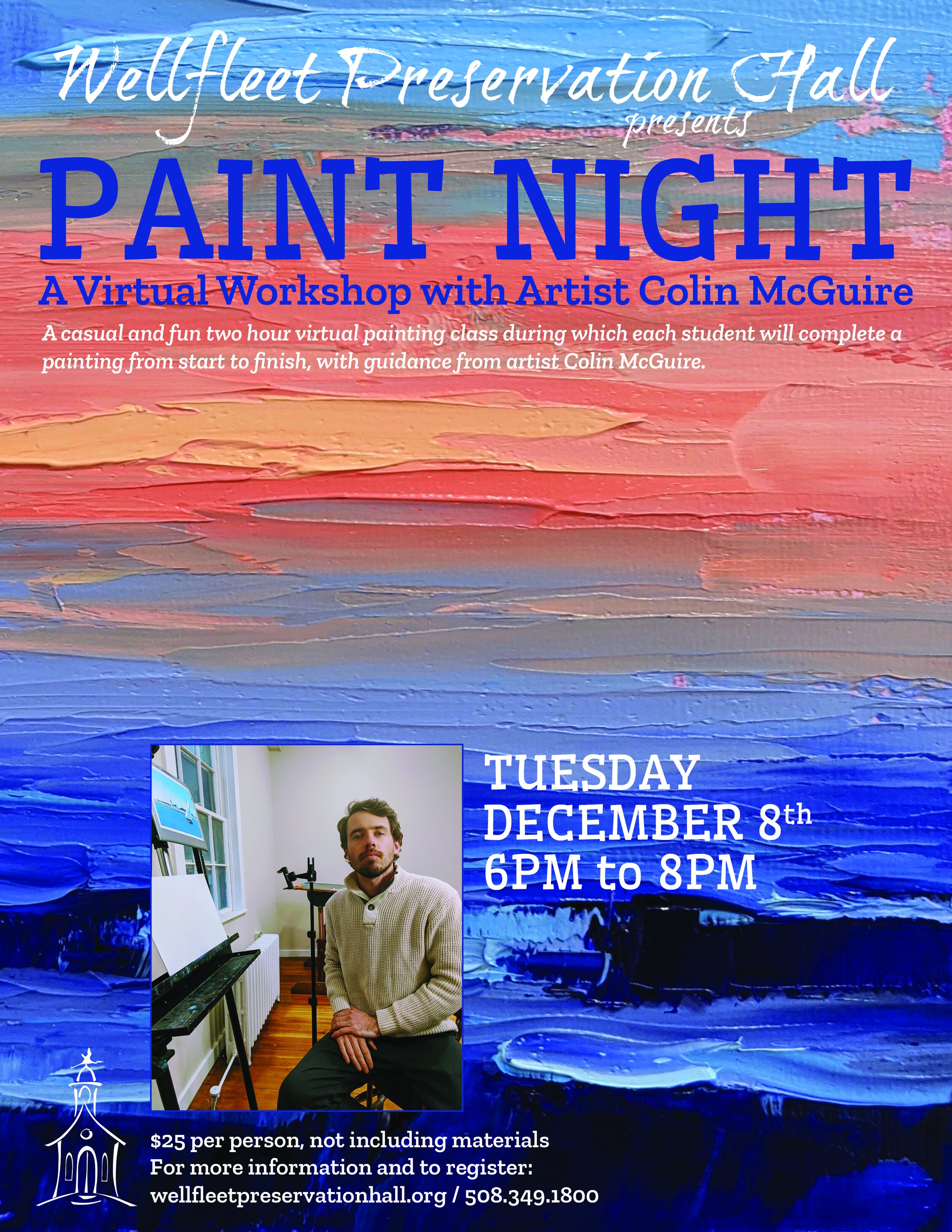 Paint Night: A Virtual Workshop w/Colin MCguire