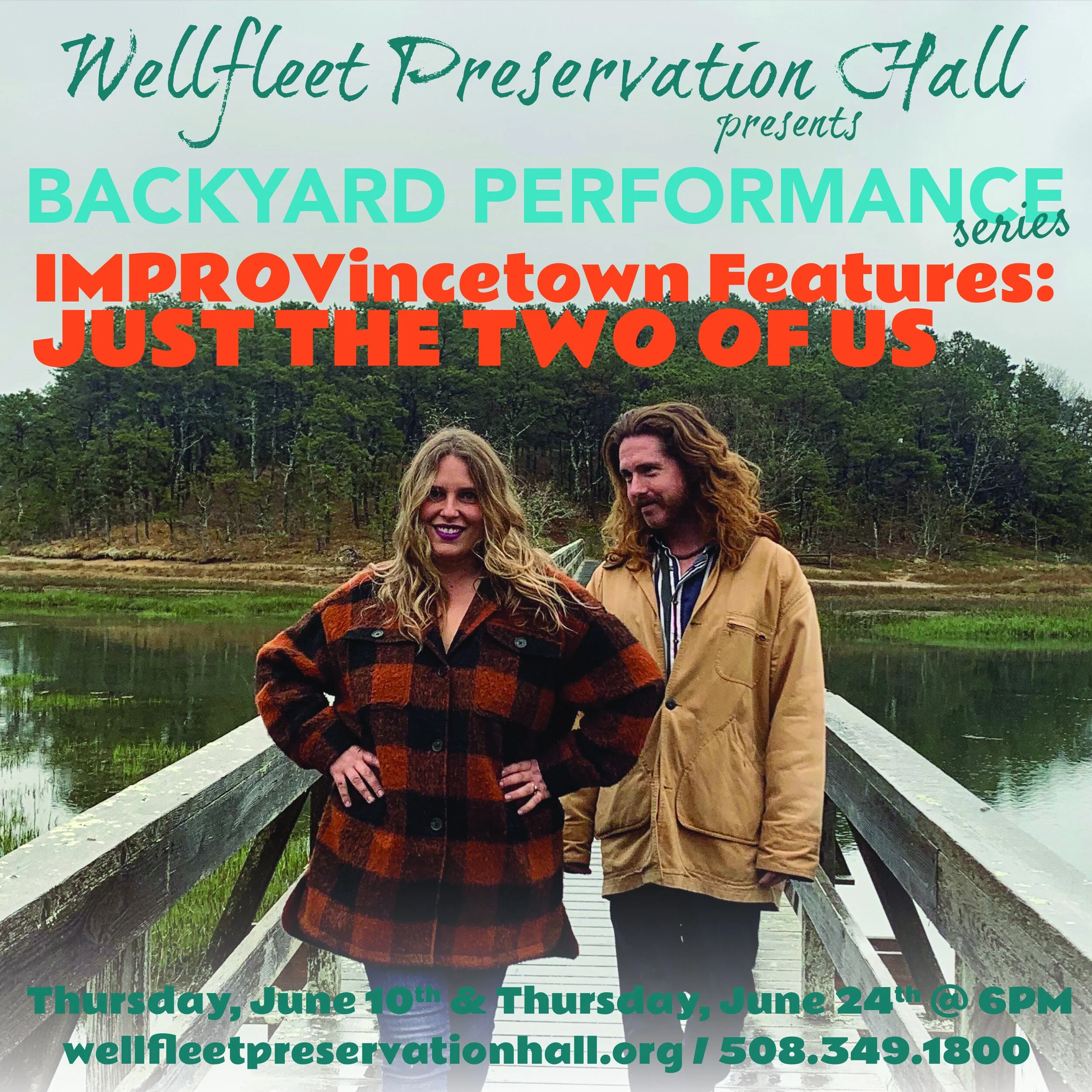 IMPROVincetown Features: Just the Two Of Us *Thurs. 6/10 & 6/24*