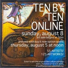 TEN by TEN Art Event *Online for a limited time only!*