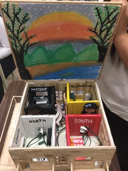Students created final projects which displayed their learning in the unit. 