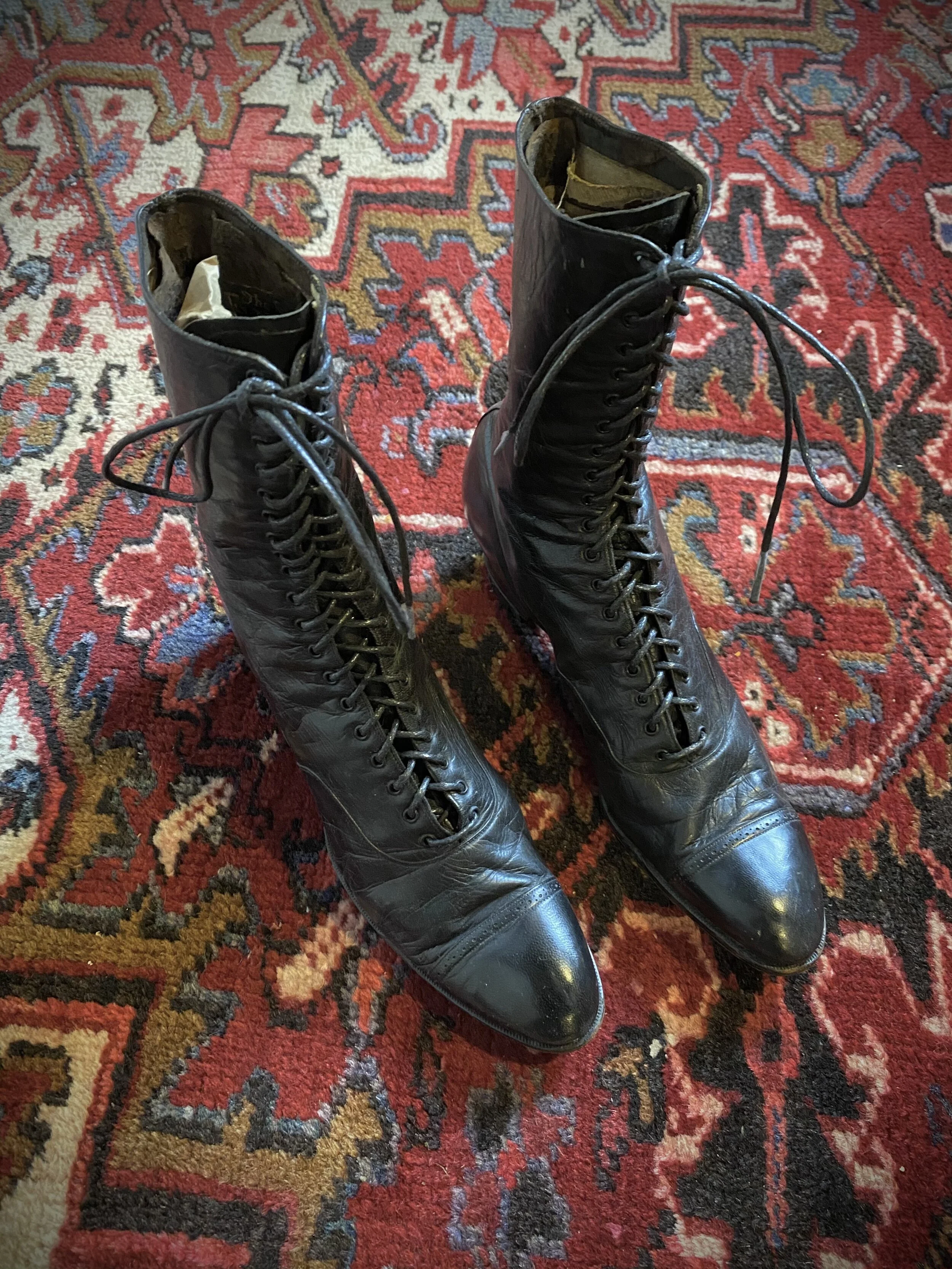 victorian walking boots