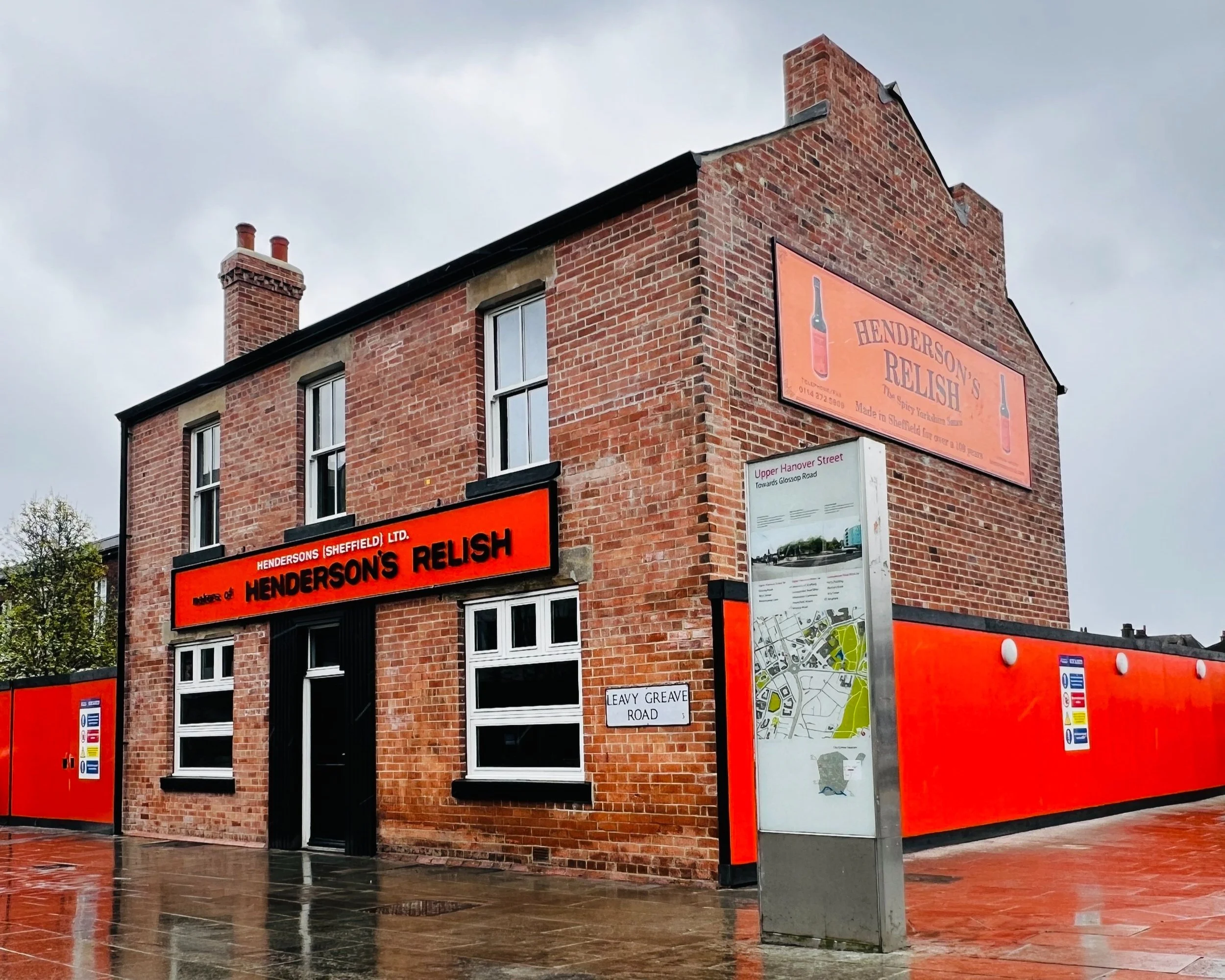 The recently renovated former Hendersons Relish Factory