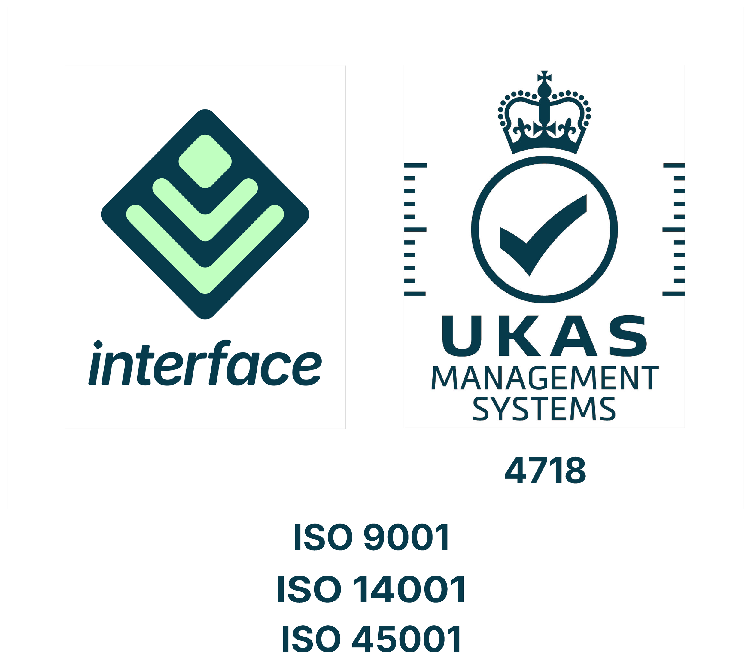 ISO 9001 / 14001 / 45001 UKAS ACCREDITED