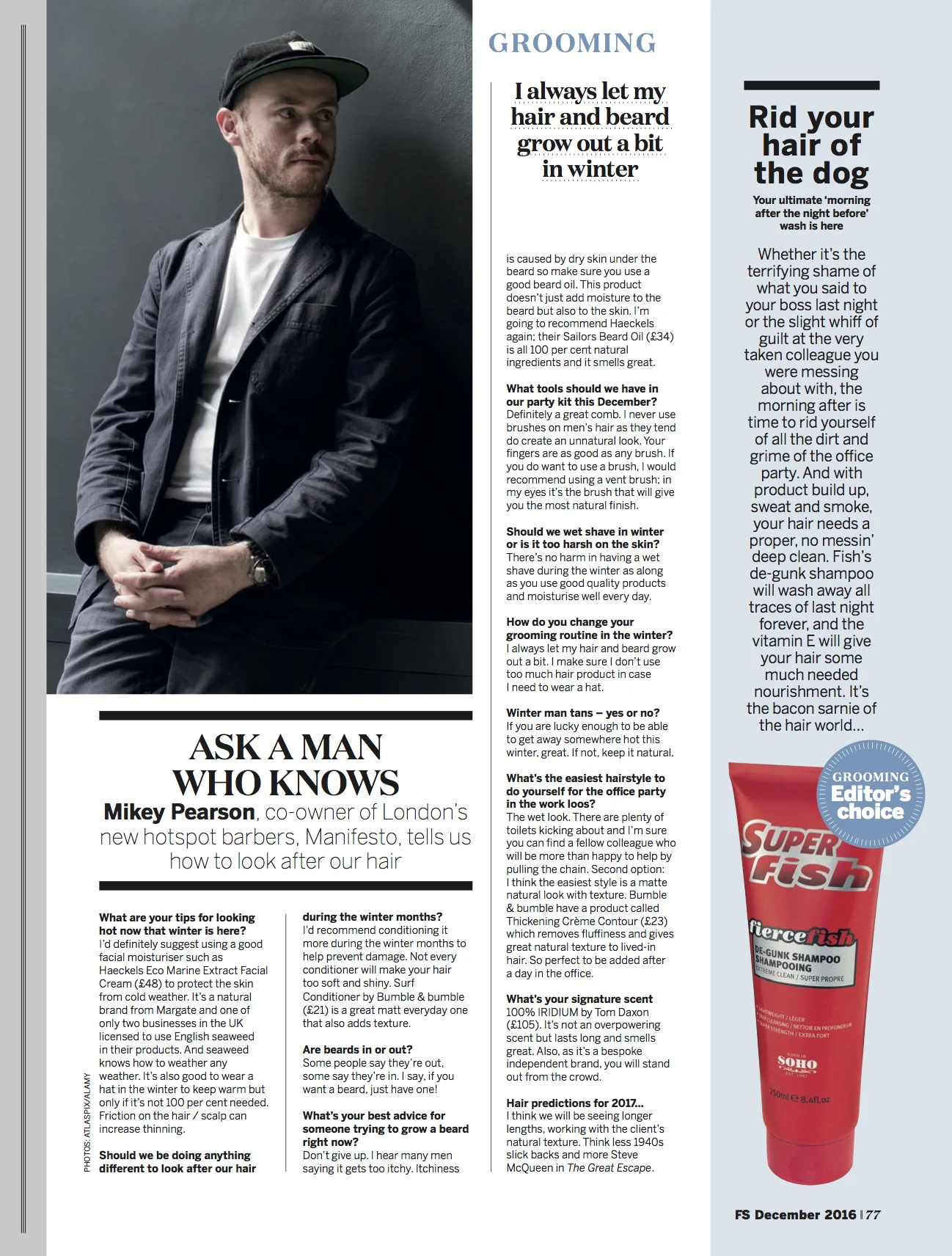 Mikey Pearson Interview for FS Magazine.