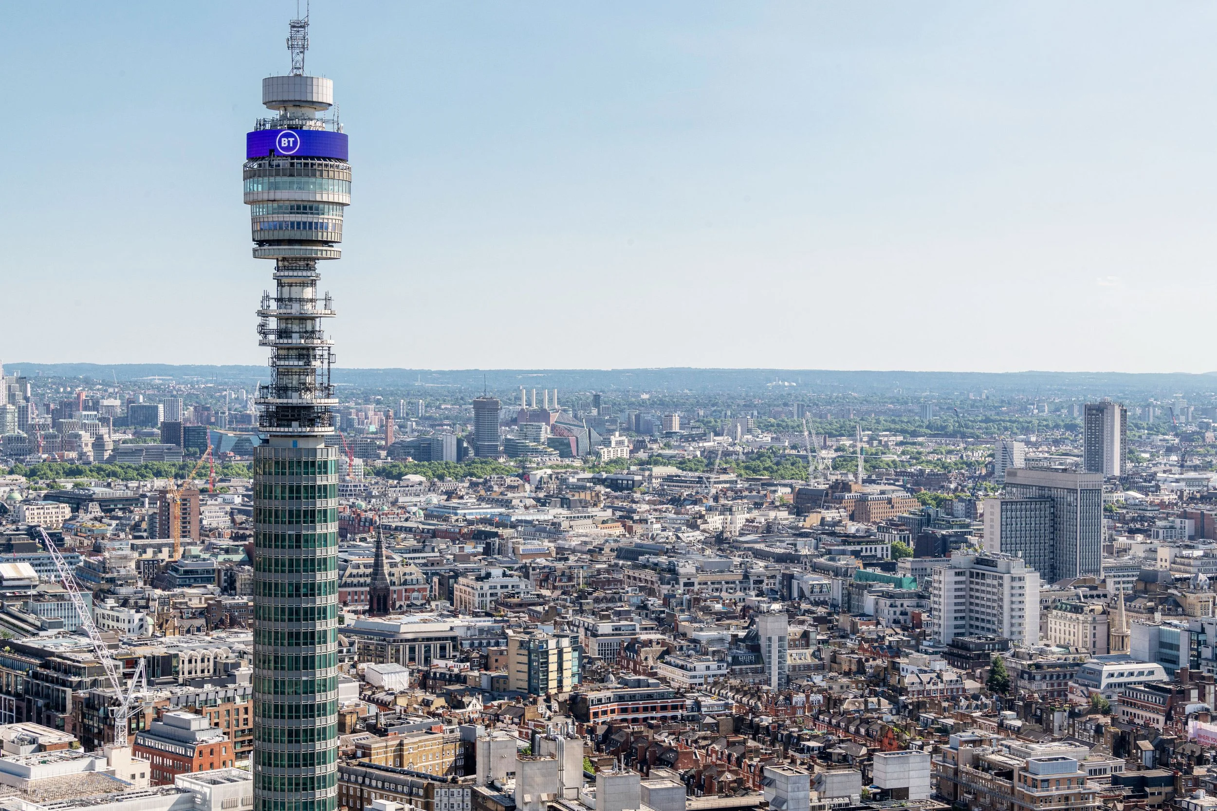 BT Tower London W1.