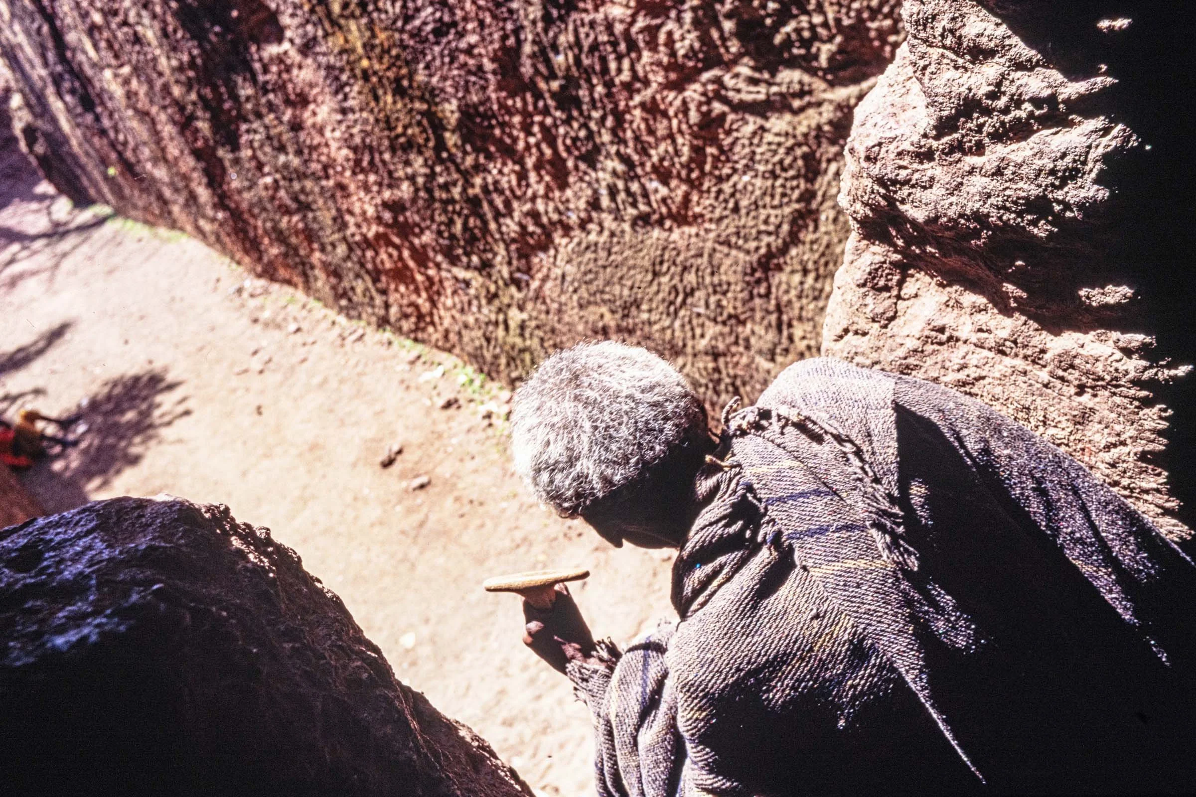 Pilgrim, Lalibela Ethiopia.