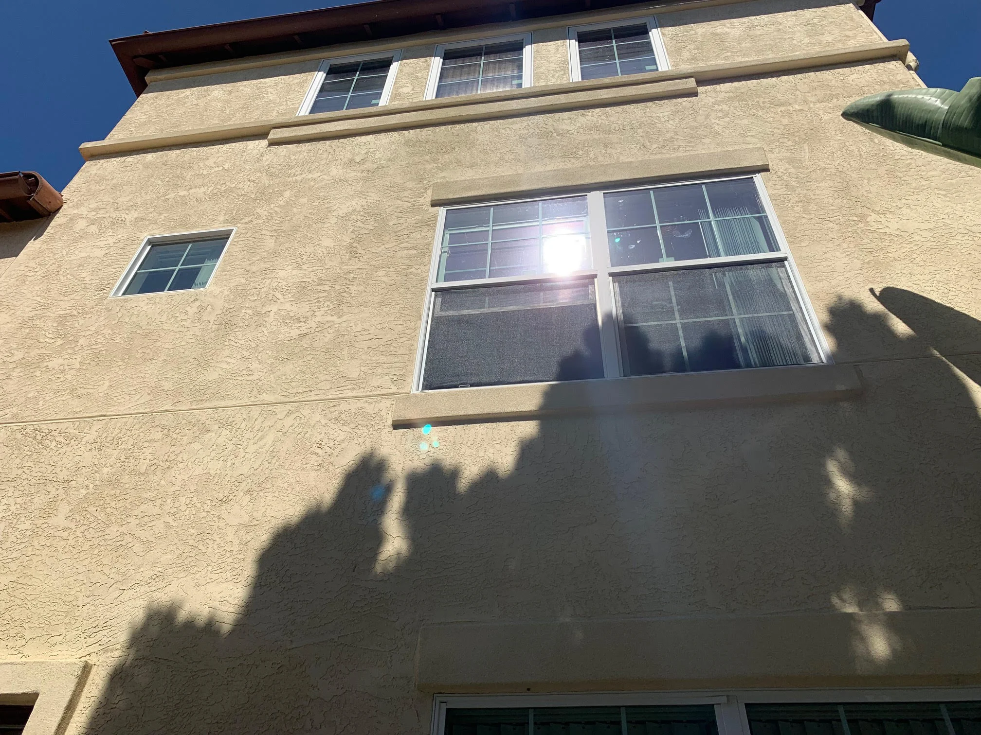 Typical reflection causing a hot spot!
