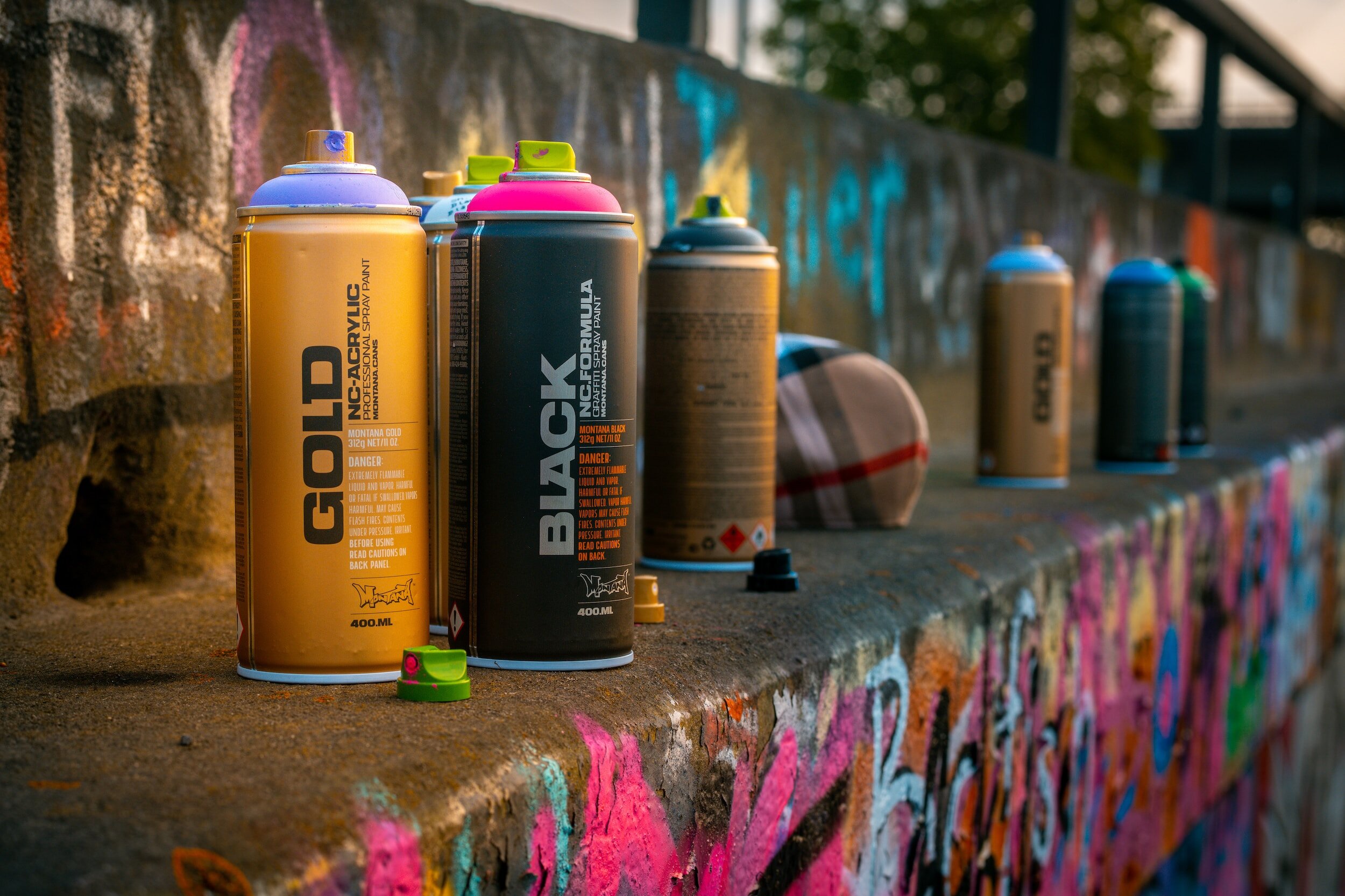 Graffiti Spray Cans