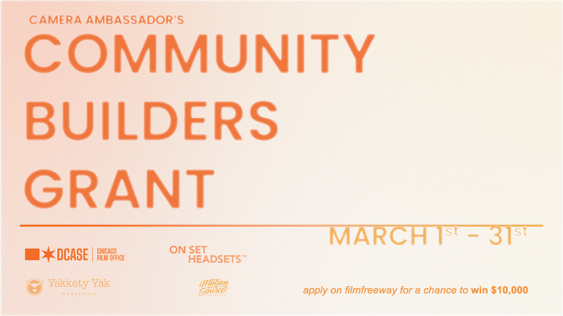 Camera Ambassador's Community Builders Grant 