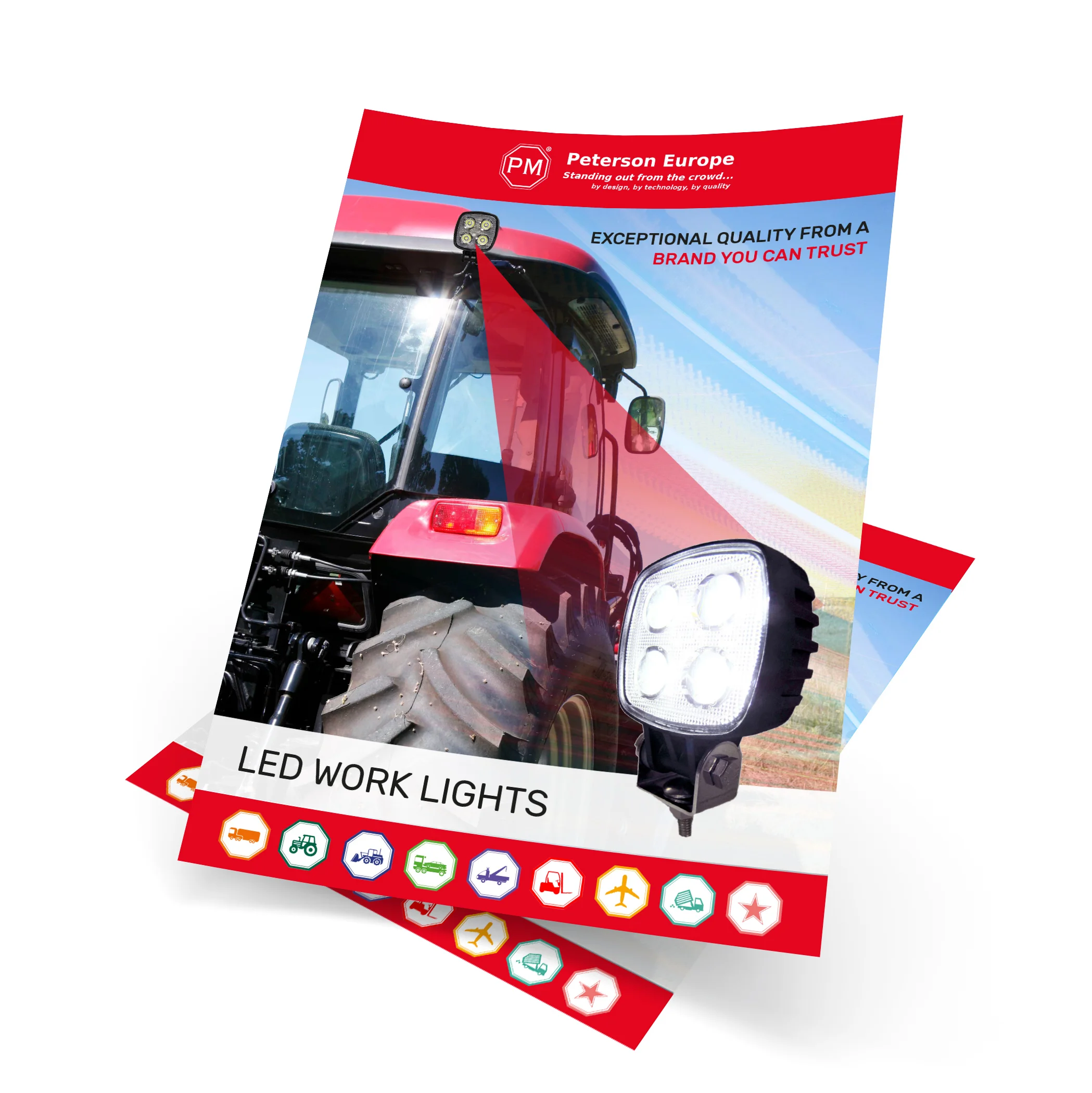 Print materials including brochures & flyers.