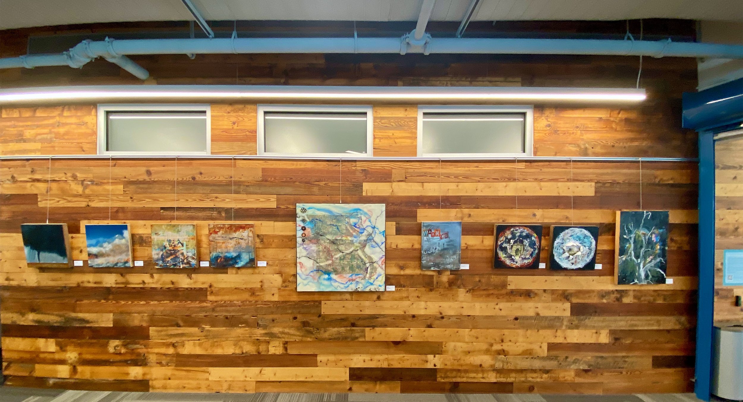 Fate, Johnson County Library, Lenexa City Center Branch, Installation Photo 1
