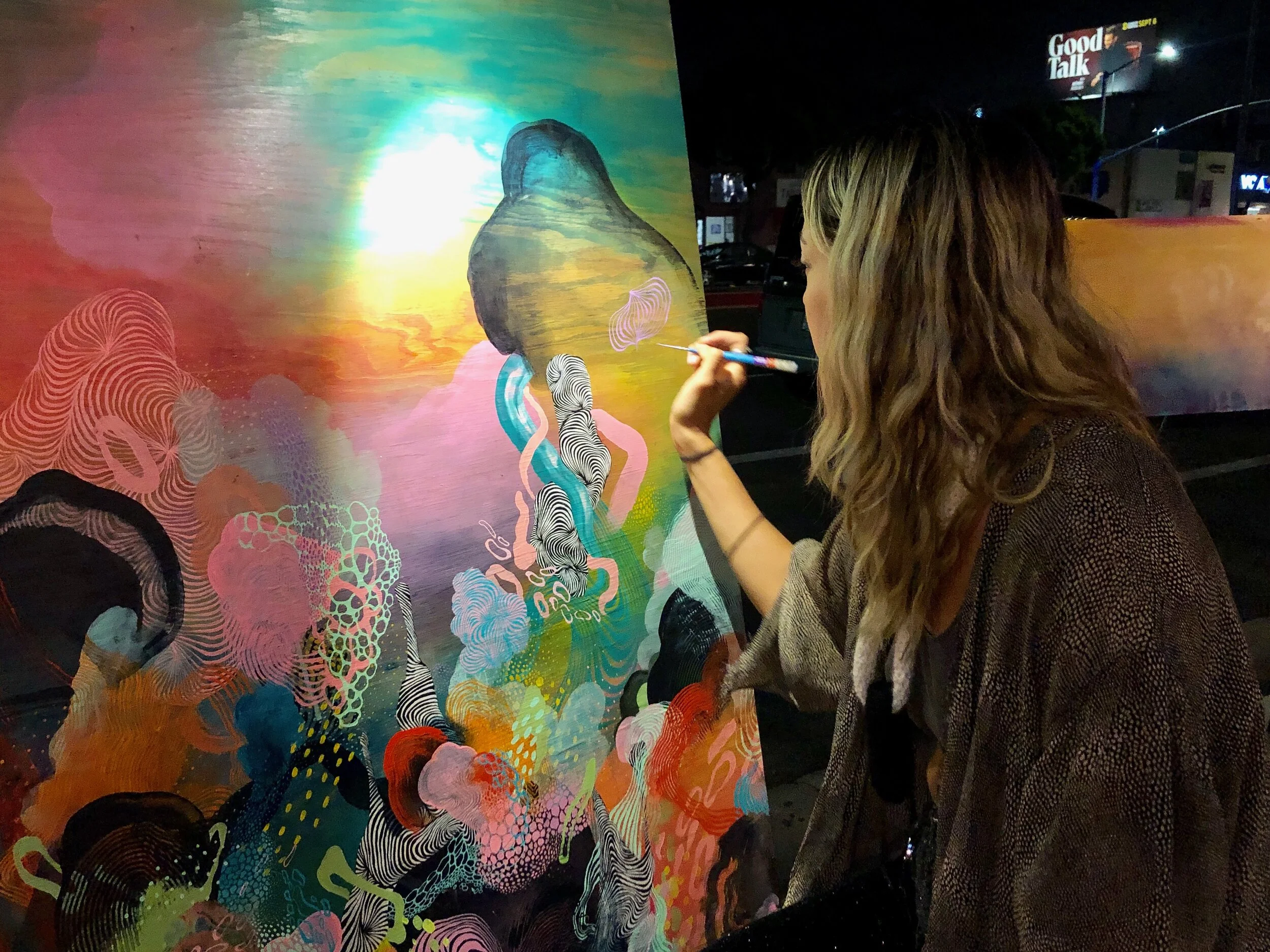 Live painter CaroCaro https://www.carocaroo.com/shop