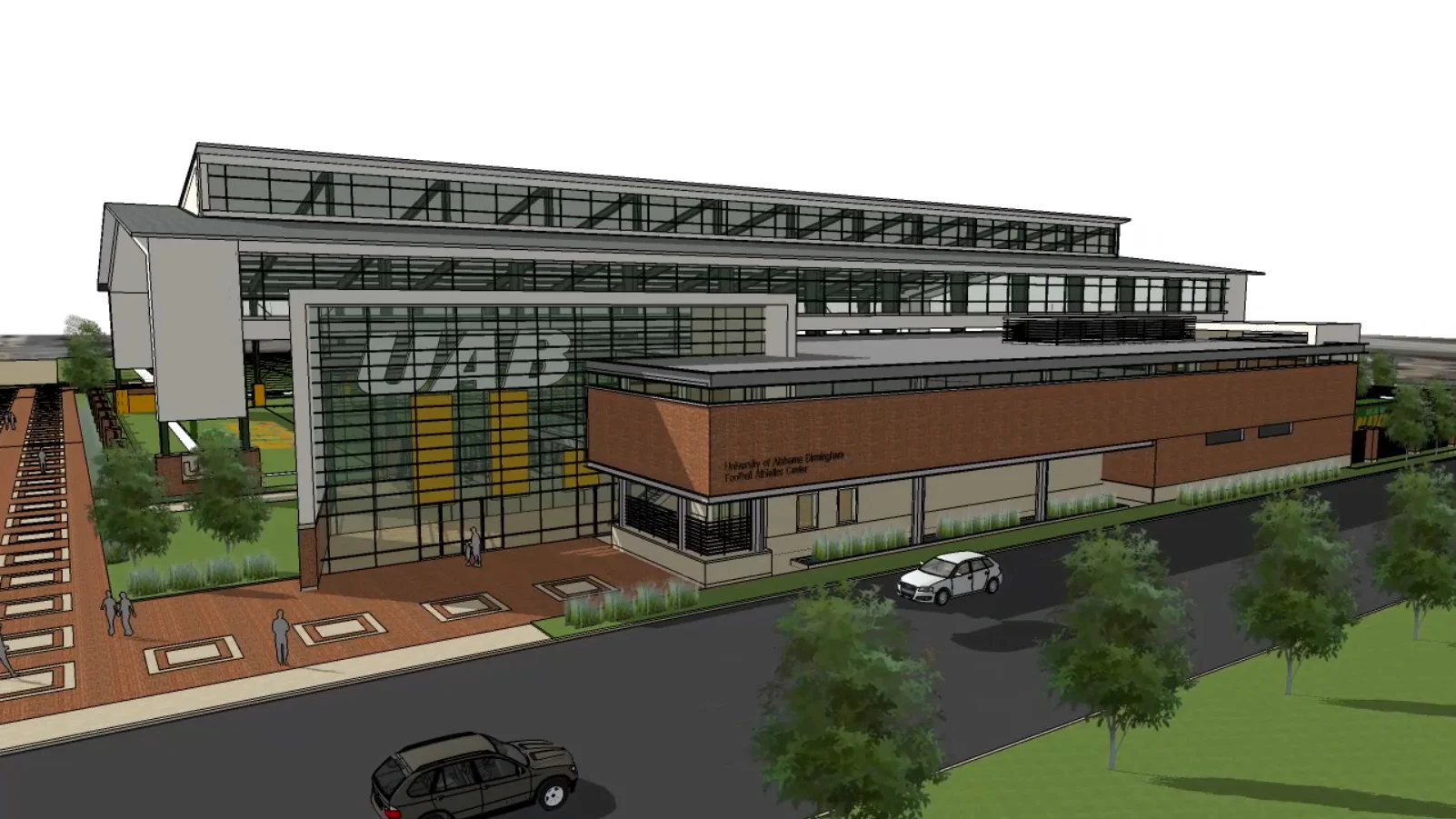 Rendering by Goodwyn, Mills, and Cawood