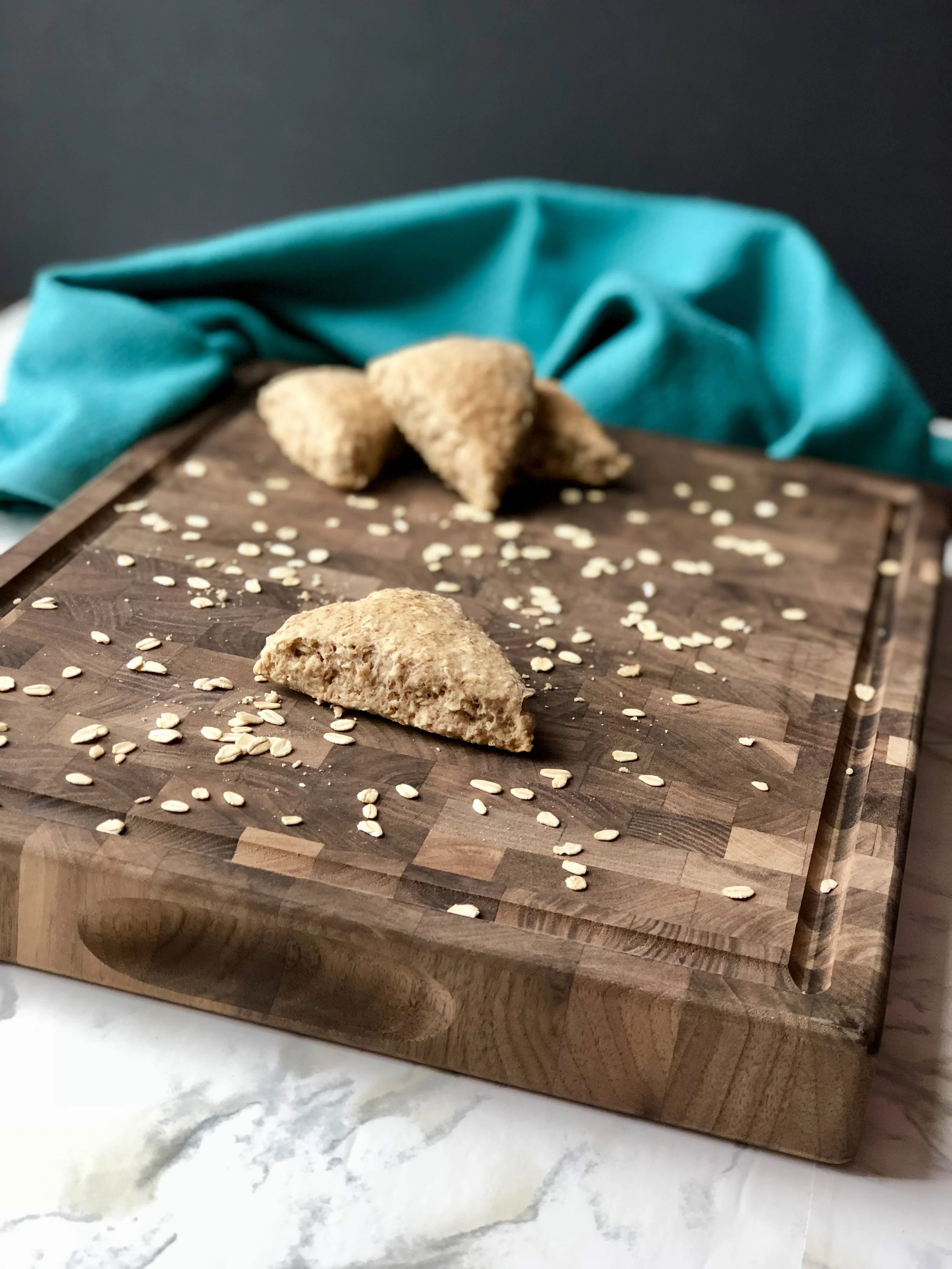 Vegan Oatmeal Scones