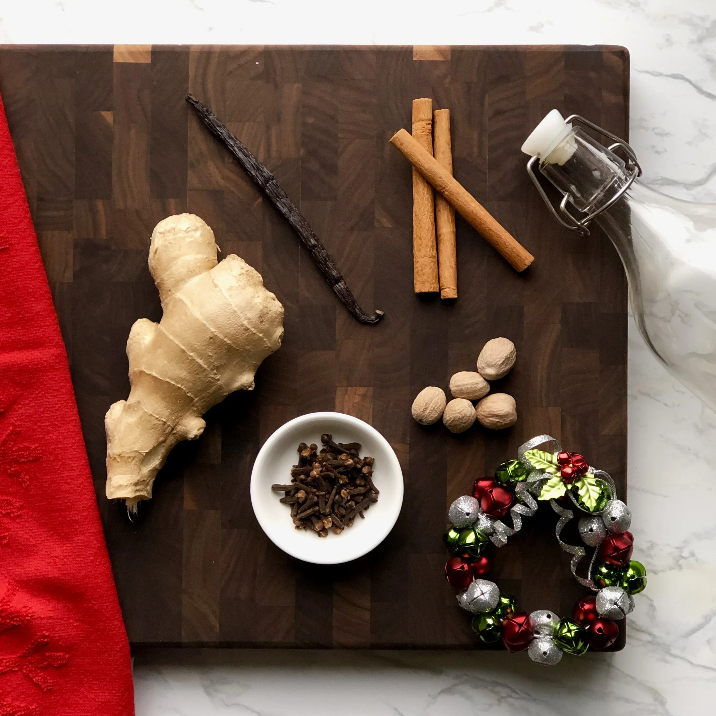 Everything you need to make Gingerbread Vodka