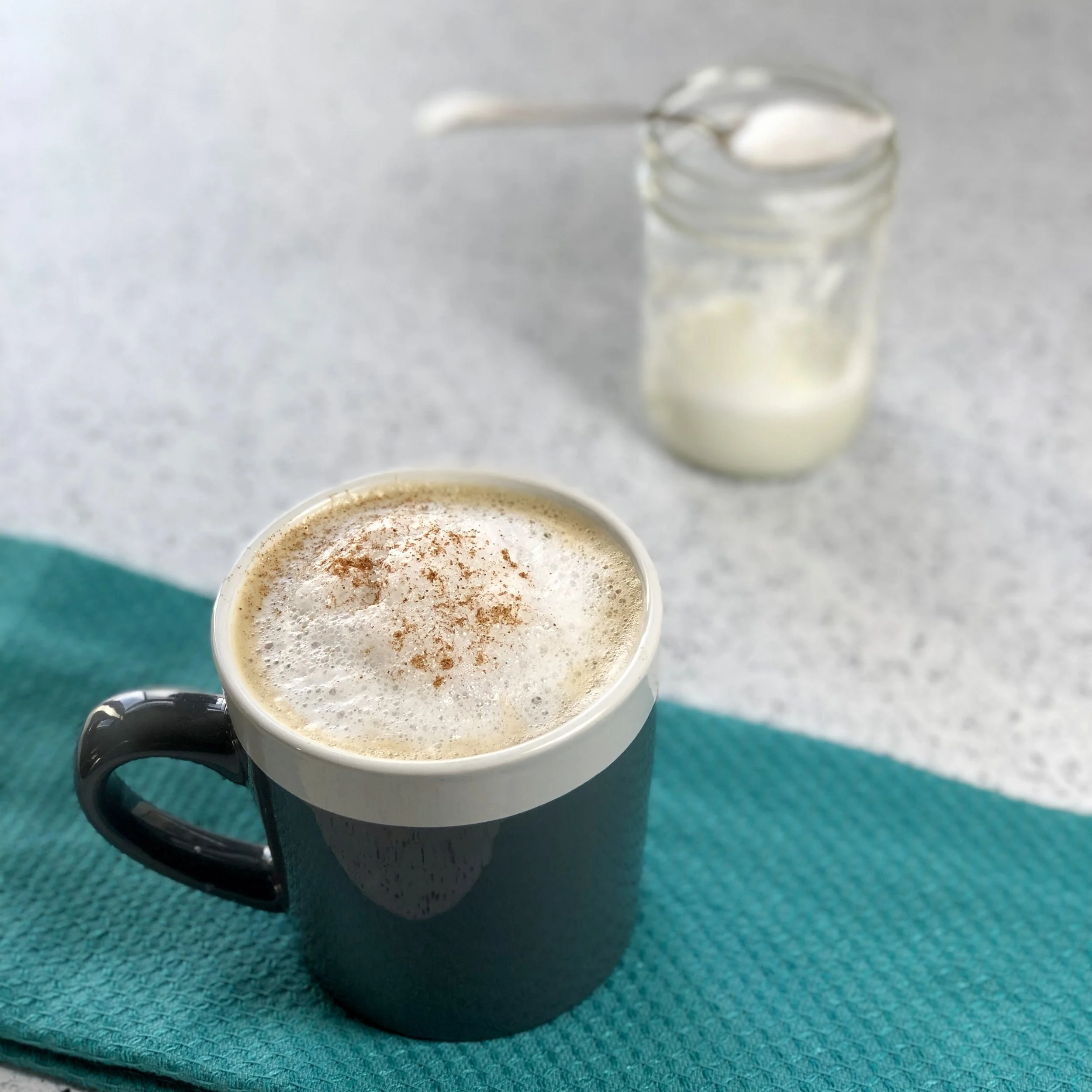 Mason Jar Foam for Lattes