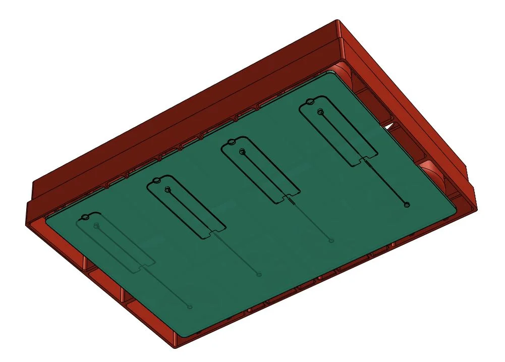 Bonded well-plate concept
