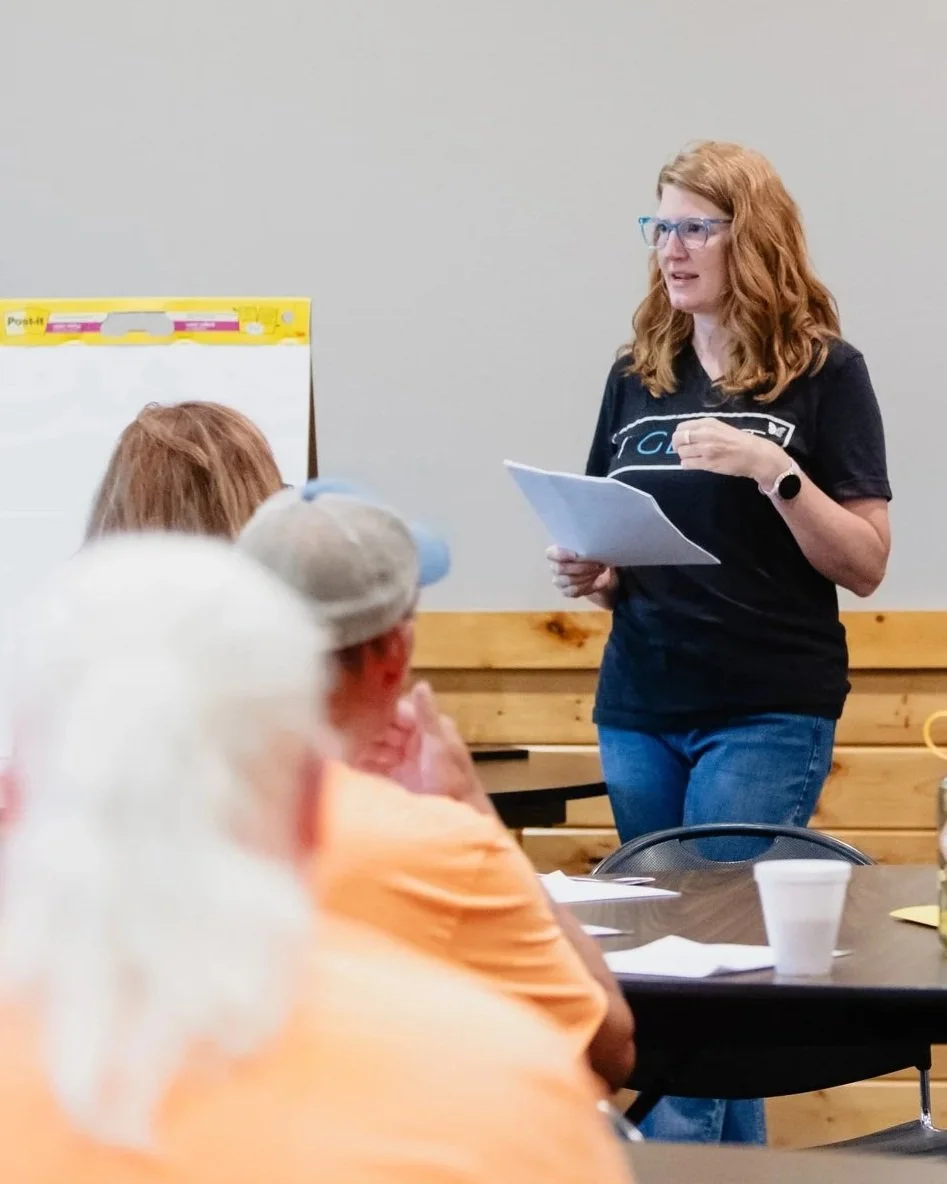 Sarah leading Hope Anew workshop