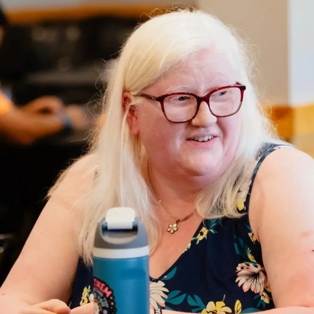 Mom attending Hope Anew workshop