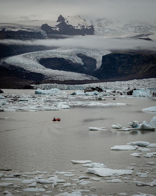 Even deep into the summer months, parts of the glacier remain. Not nearly as much as decades past, which is a horrifying notion. ⁣
⁣
As the saying goes, you only get to see just the tips of these icebergs. It&rsquo;s estimated that only 10% of the en