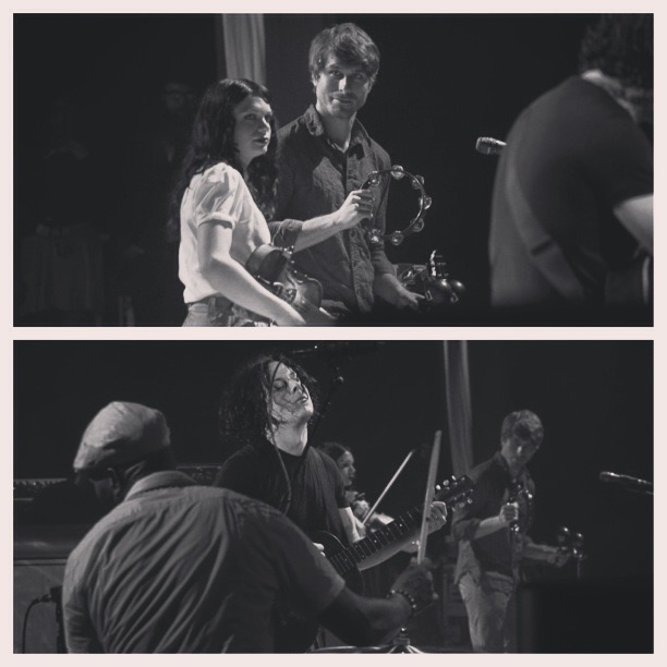 Performing w/ Jack White