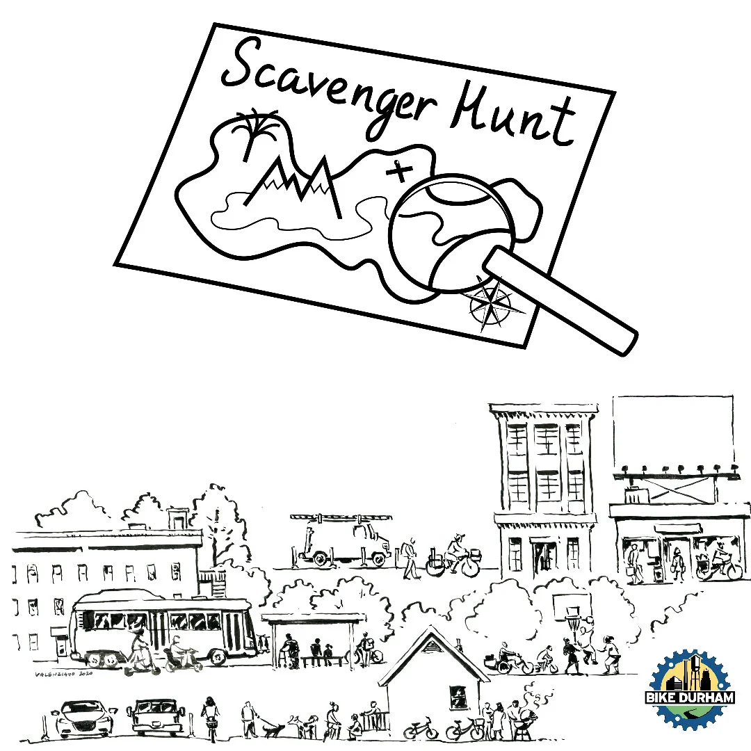 Bike Month Scavenger Hunt