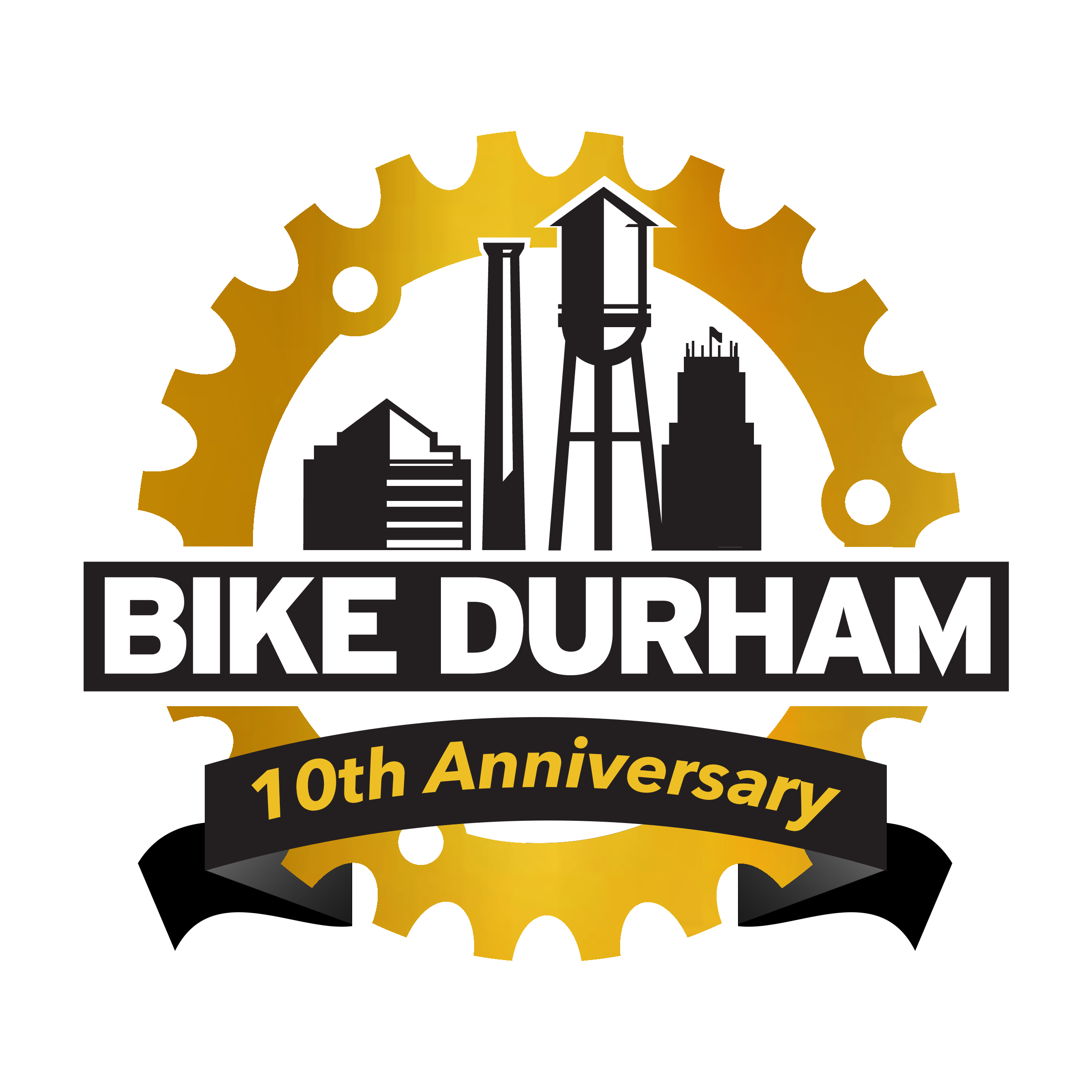 Bike Durham 10th anniversary logo.png