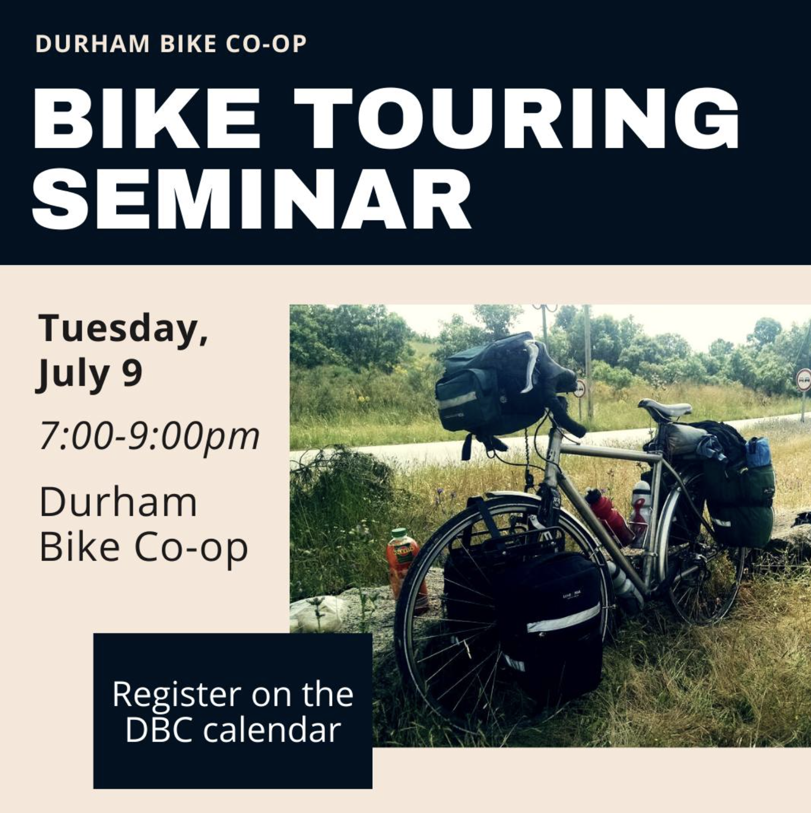 Seminar on Bicycle Touring 