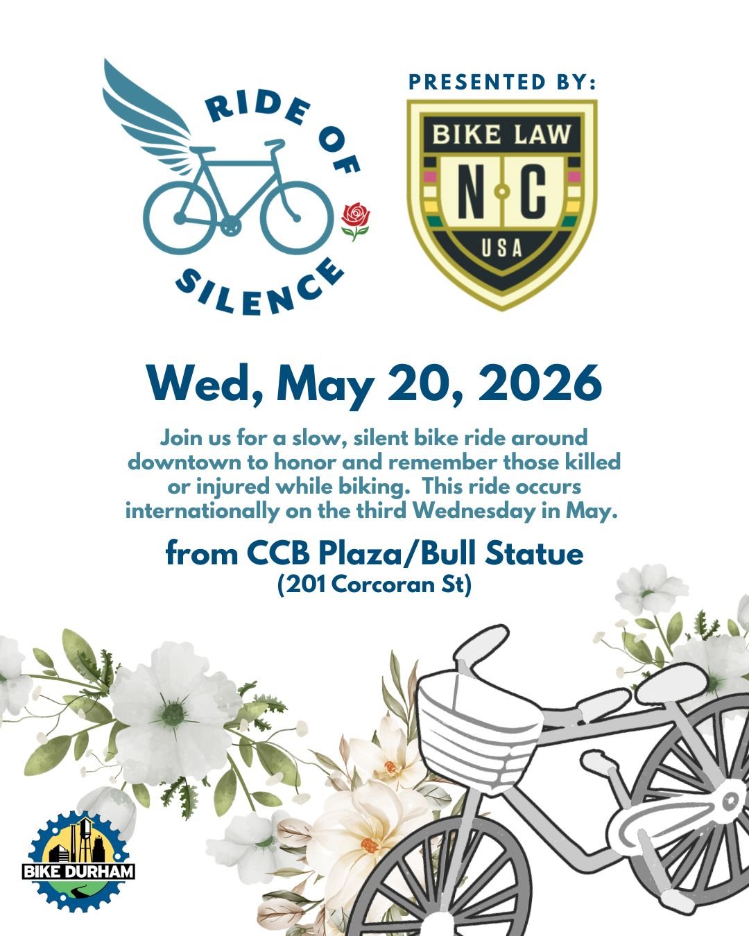 2026 Ride of Silence — Bike Durham