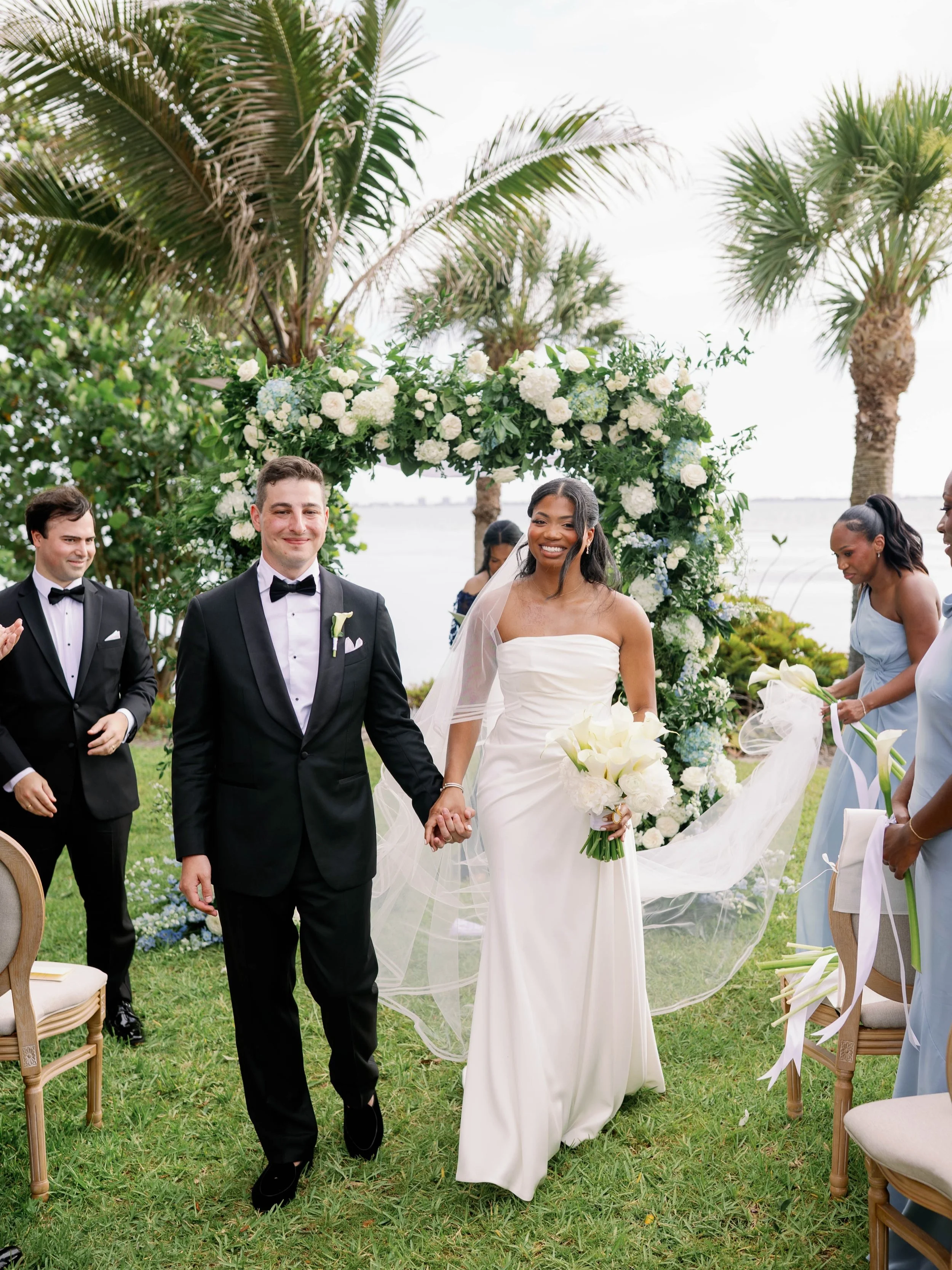 Briyana + Noah&rsquo;s wedding day was an absolute joy from start to finish! The waterside ceremony at @powelcrosleyestate was all we could dream of. Their love radiated as their loved ones surrounded each beautiful moment. I can&rsquo;t believe I ge