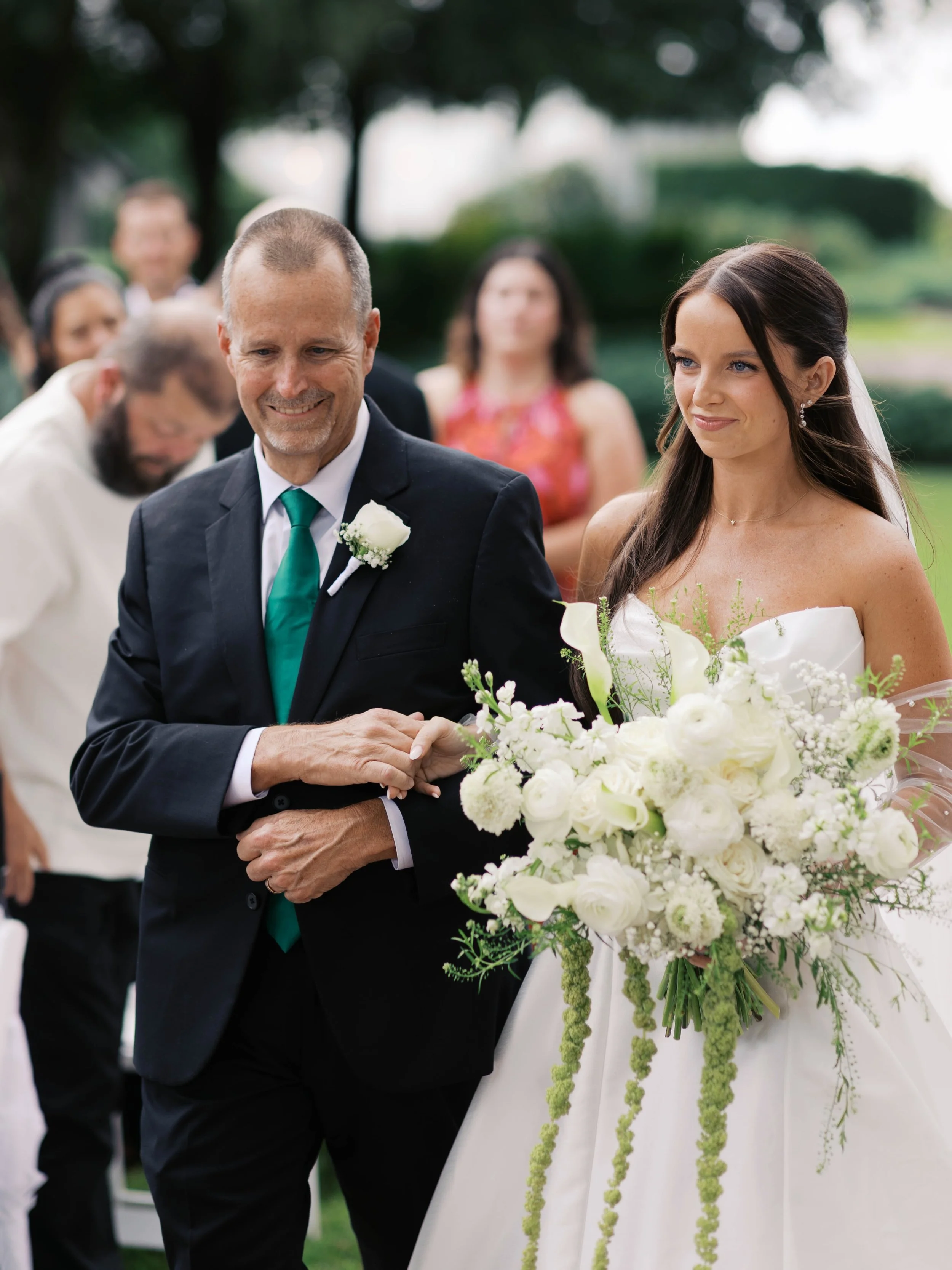 The tradition of a father walking his daughter down the aisle dates back centuries, when marriage was often viewed as a transfer of responsibility from father to husband. Today, it carries a much deeper meaning: a father lovingly walking beside his d