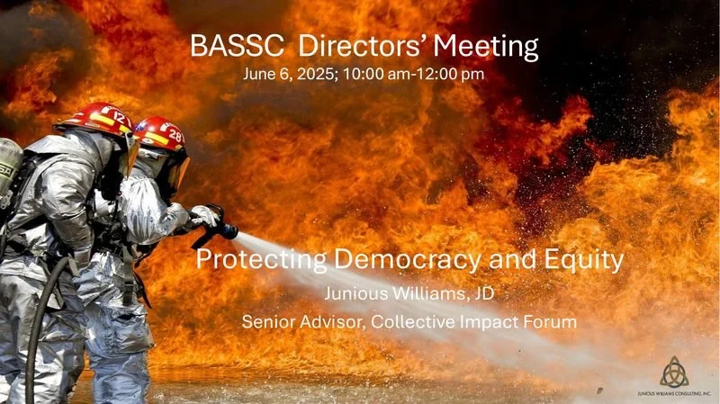 BASSC Directors Meeting presentation cover