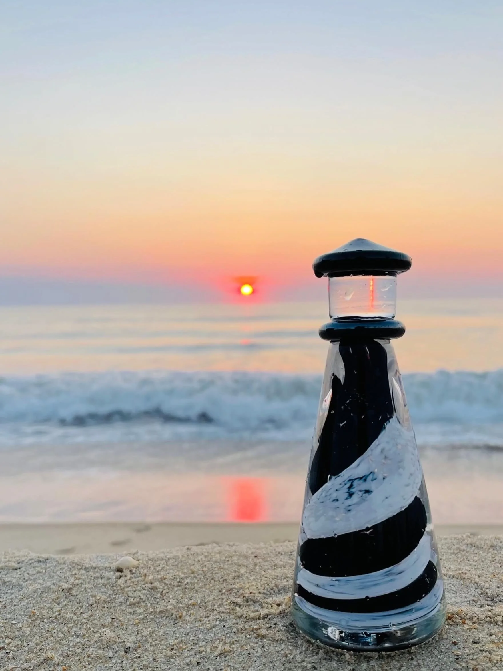&ldquo;The horizon leans forward,
Offering you space to place new steps of change.&rdquo; MA #sunshineonacloudyday #lighthouse #seethelight #lifesabeach #nhmade