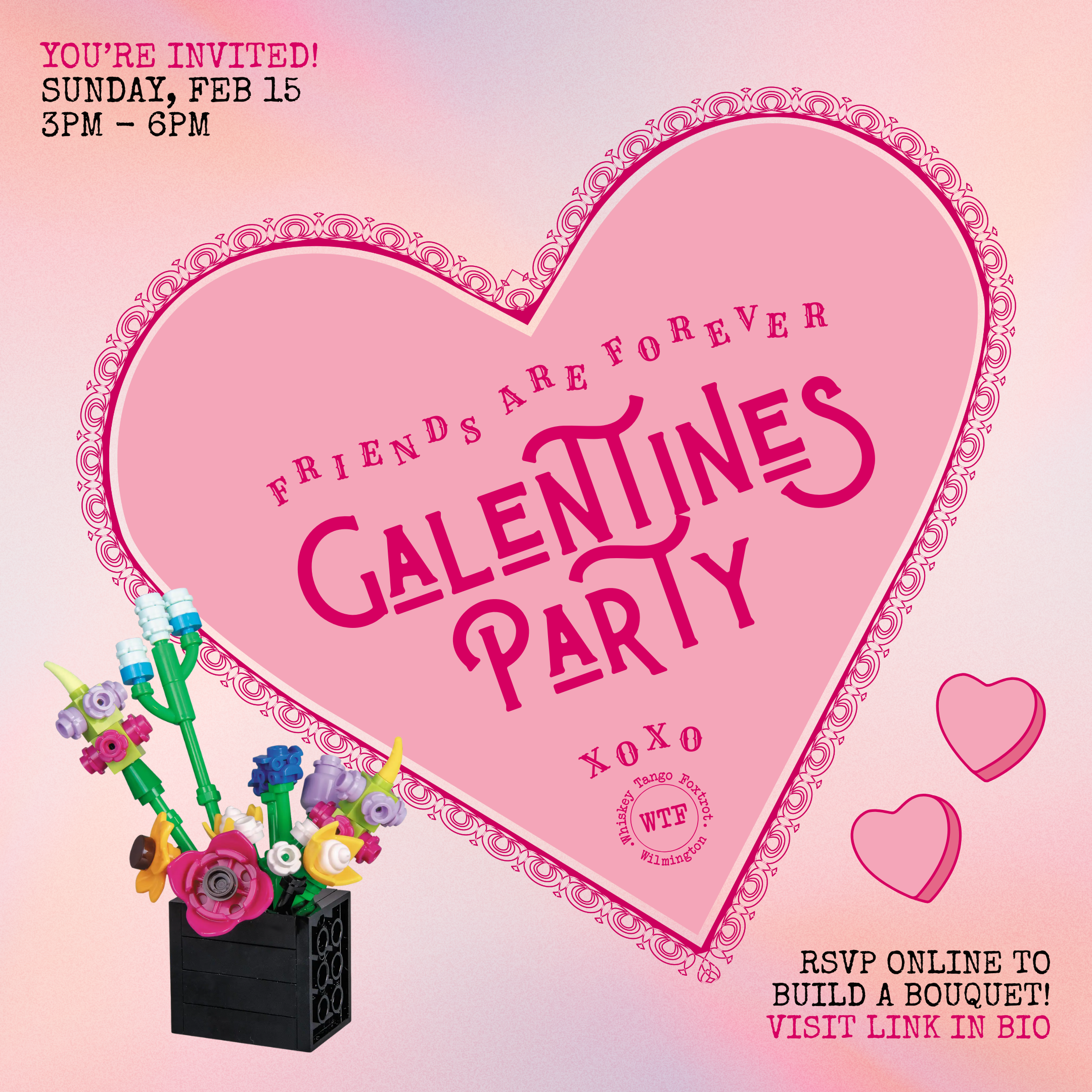 Friends Are Forever Galentine's Party