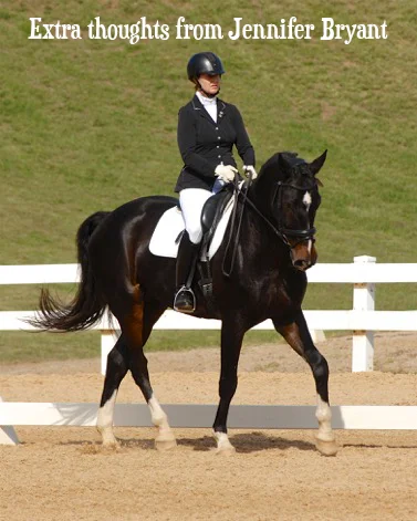 Extra thoughts from Jennifer Bryant