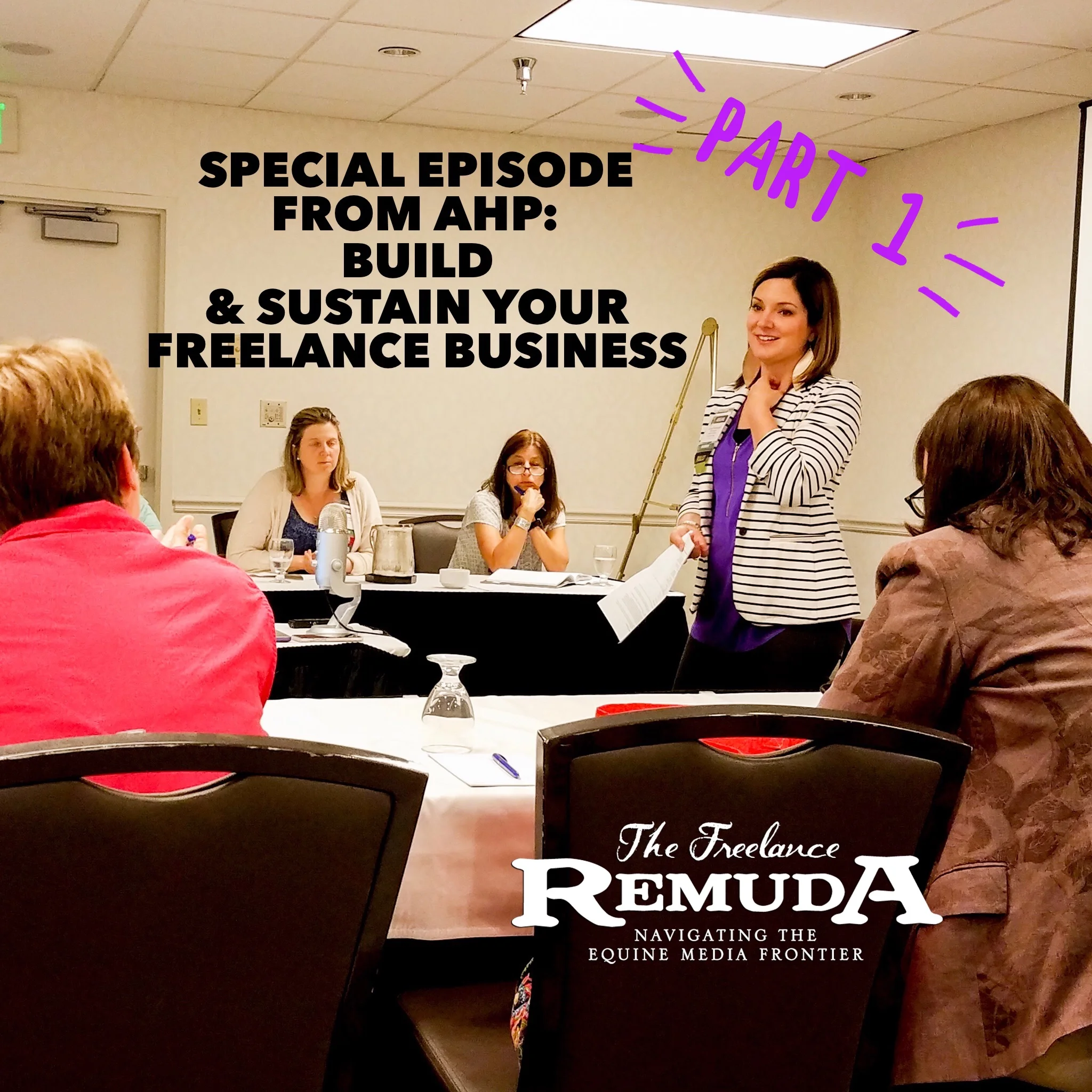 Special Episode Part 1: Build & Sustain your Freelance Business (from AHP)