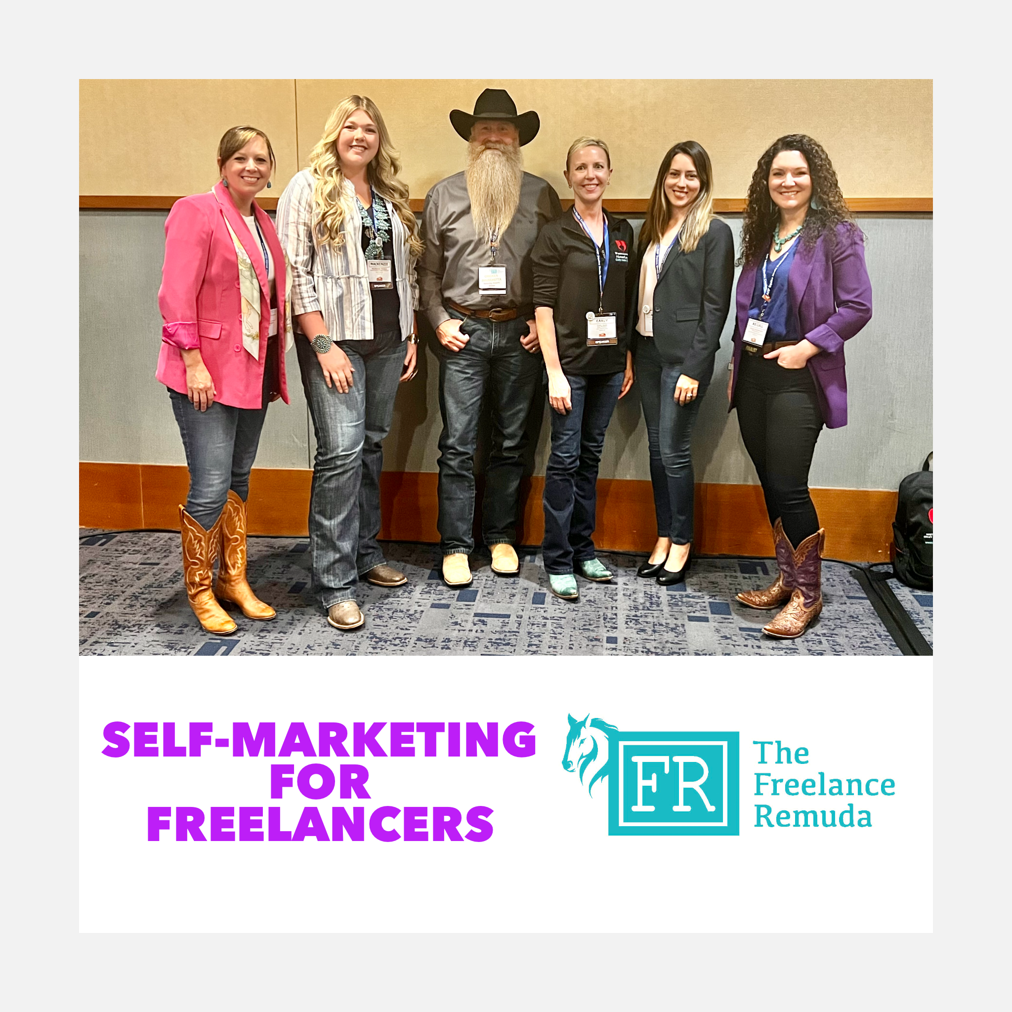 Vlog: Self-Marketing for Freelancers from the AHP Conference