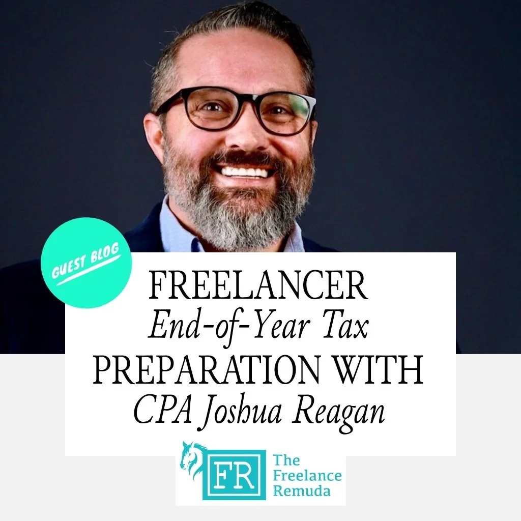 Freelancer end-of-year tax preparation with CPA Joshua Reagan