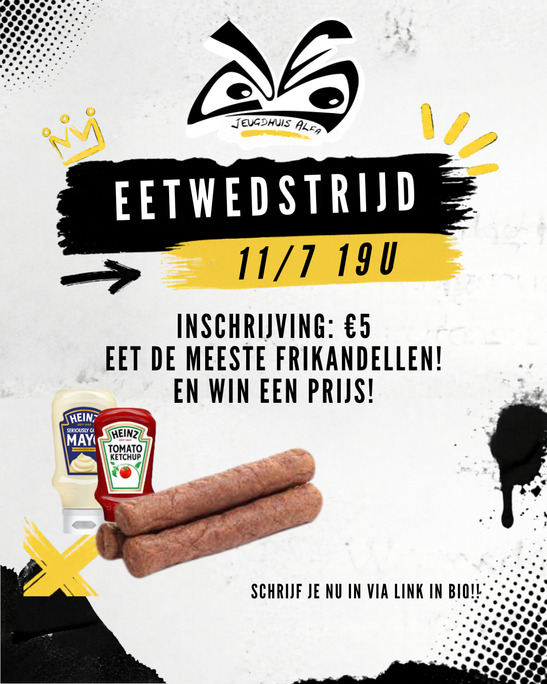 Frikandellen eetwedstrijd