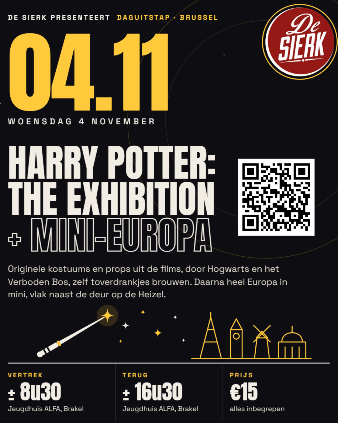 De Sierk - Daguitstap Harry Potter & Mini-Europa