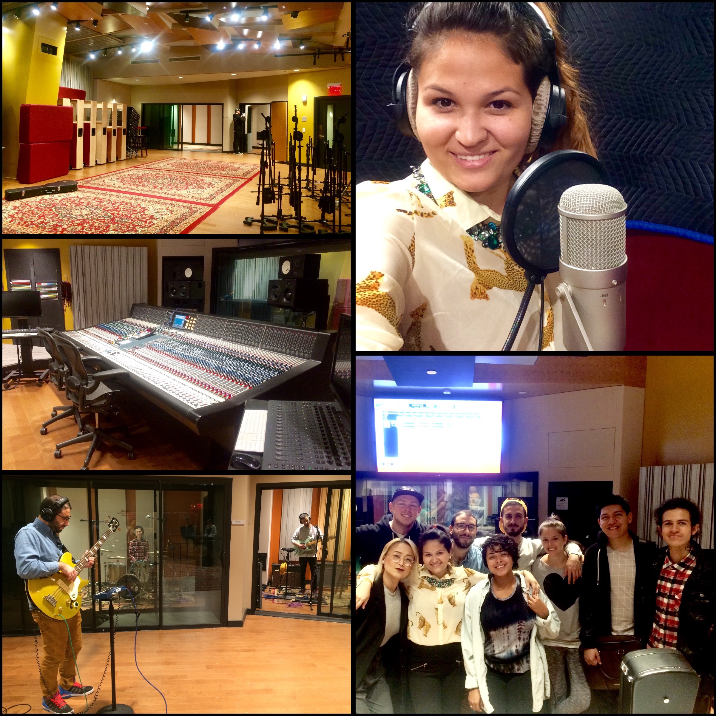 Recording Session for "Let Me Love You"
