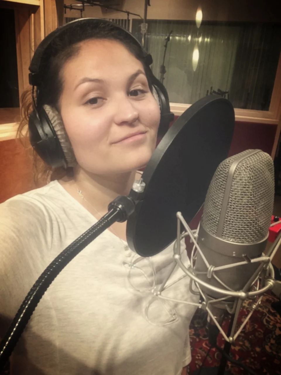 Recording session for "Set Me Free".