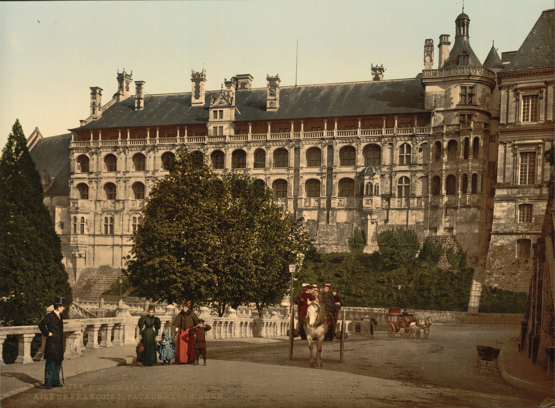Chateau de Blois 1890s
