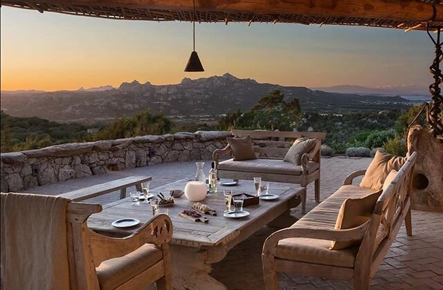 #LaGaribaldina is the perfect blend of rustic #luxury. This bespoke estate in #CostaSmeralda, @Italy was designed to blend into its surroundings, set on 18.5 acres on a rocky hillside of #Sardinia. It is surrounded by natural vegetation with 52 olive