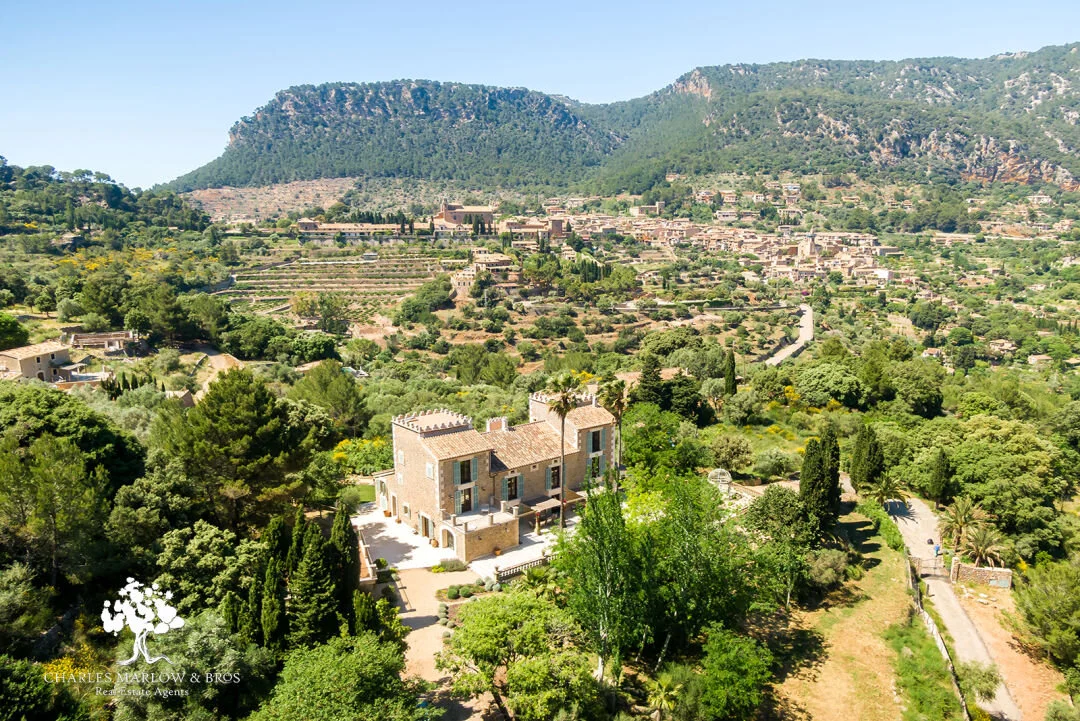 Fully Renovated 14th Century Castle Was Built for The Monks of Valldemossa